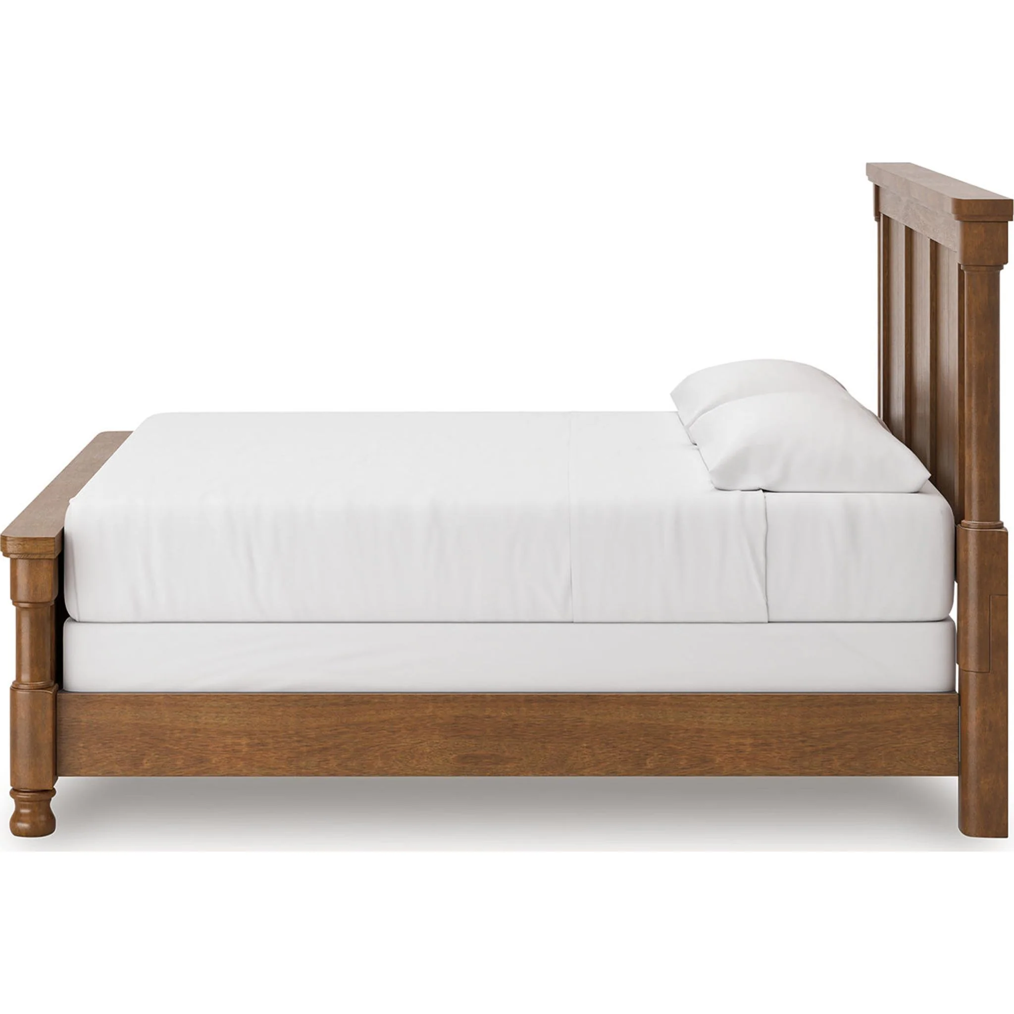 Rowlenstown 6 Piece King Poster Bedroom - Brown - Image 12