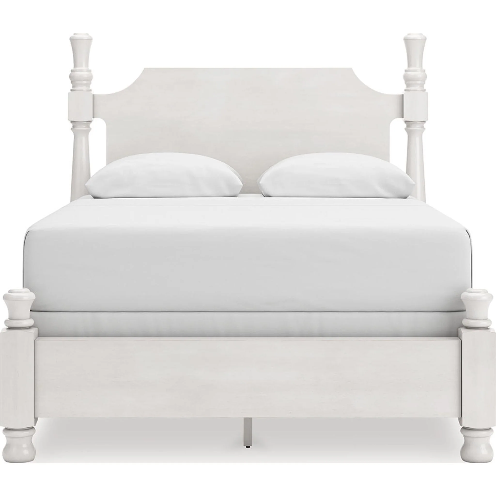 Rowlenstown 6 Piece Queen Poster Bedroom - Antique White - Image 13