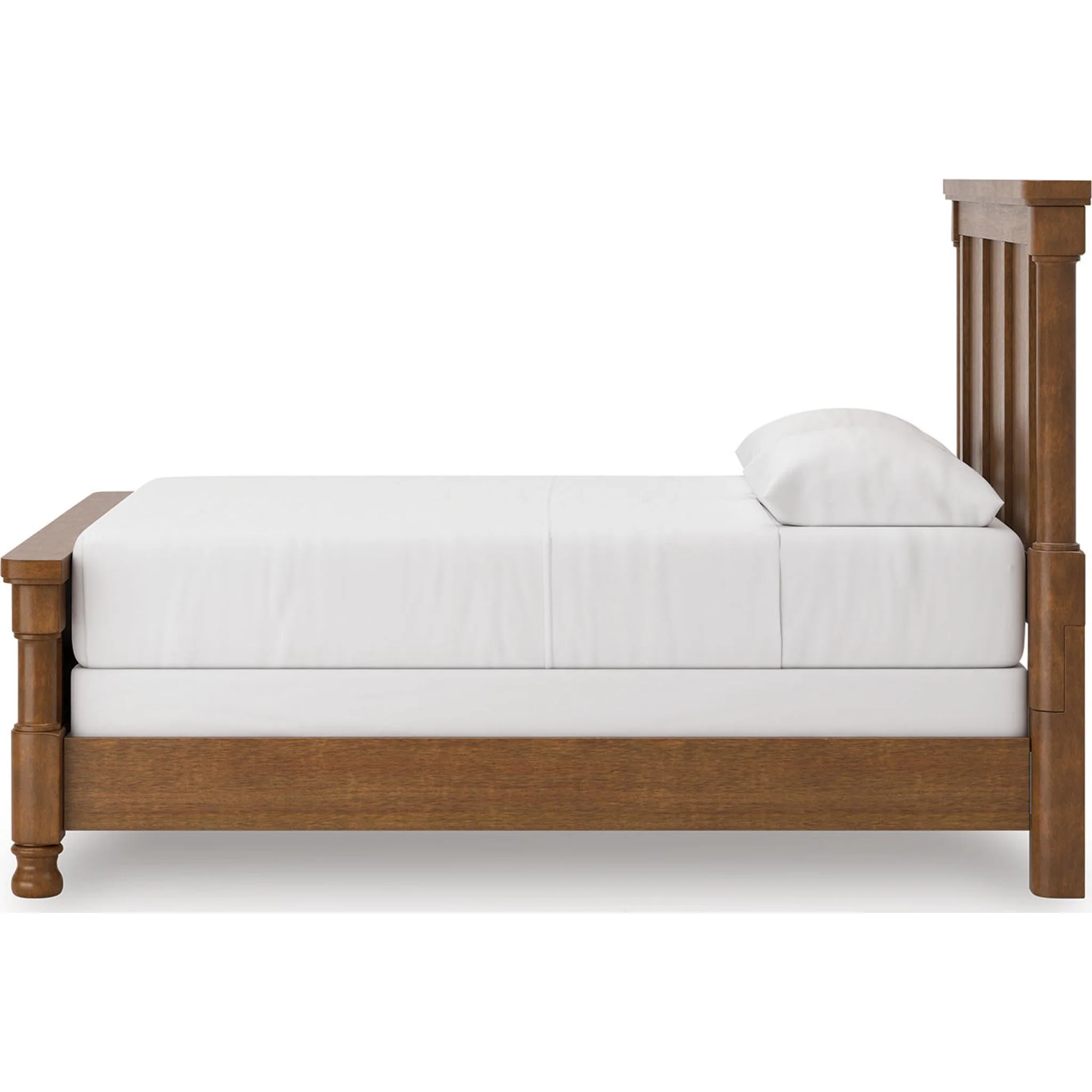 Rowlenstown 6 Piece Queen Poster Bedroom - Brown - Image 11