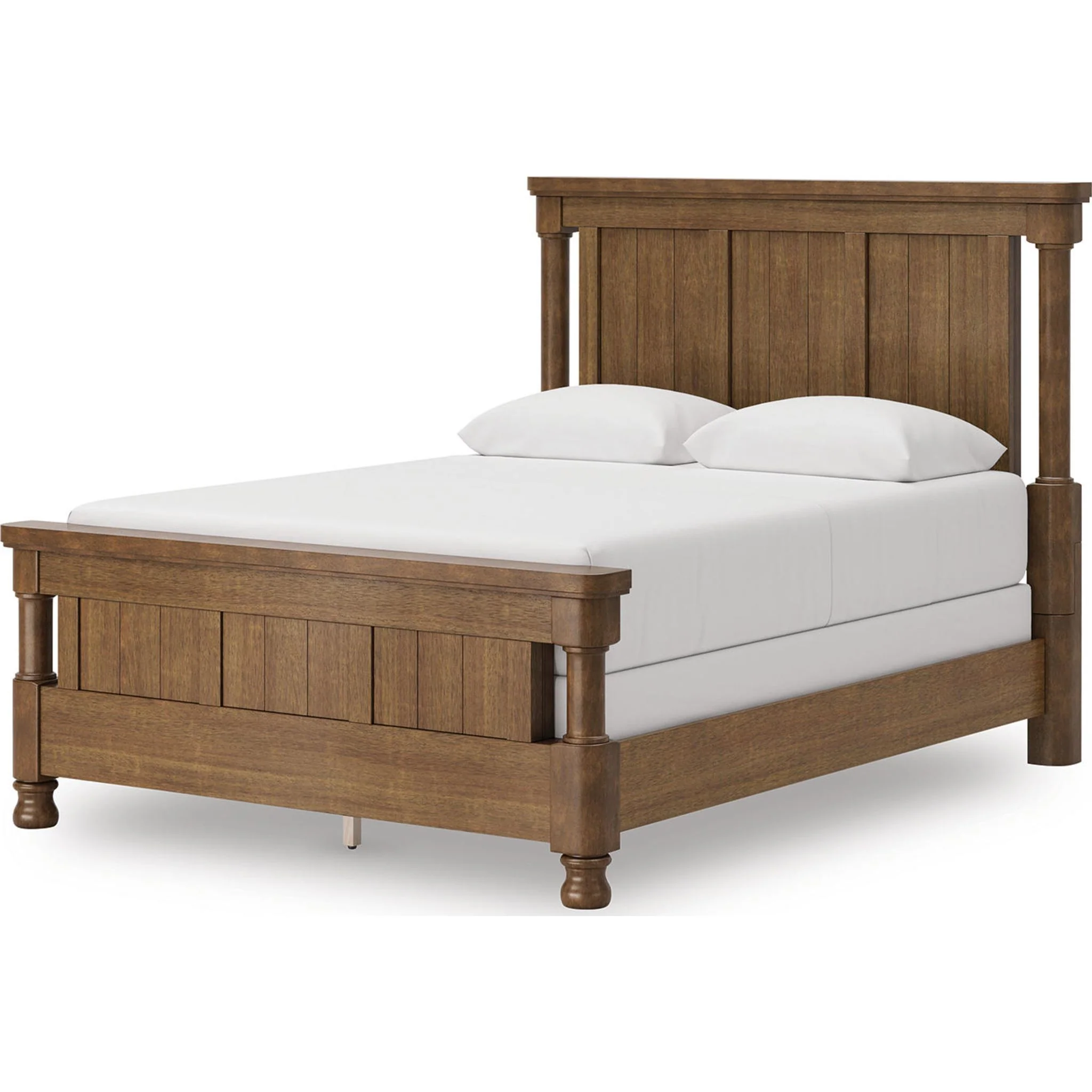 Rowlenstown 6 Piece Queen Poster Bedroom - Brown - Image 8