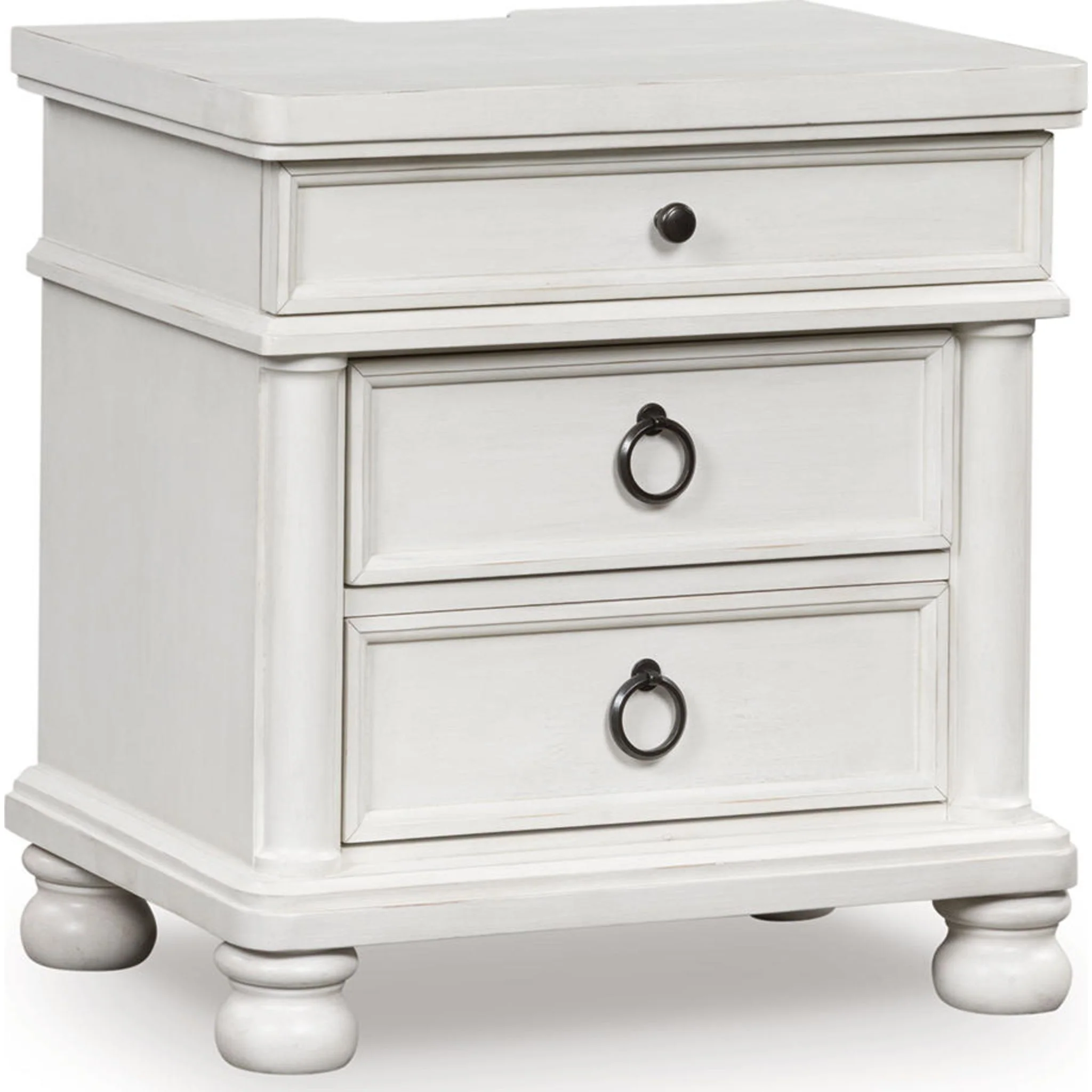 Rowlenstown Nightstand - Antique White - Image 2