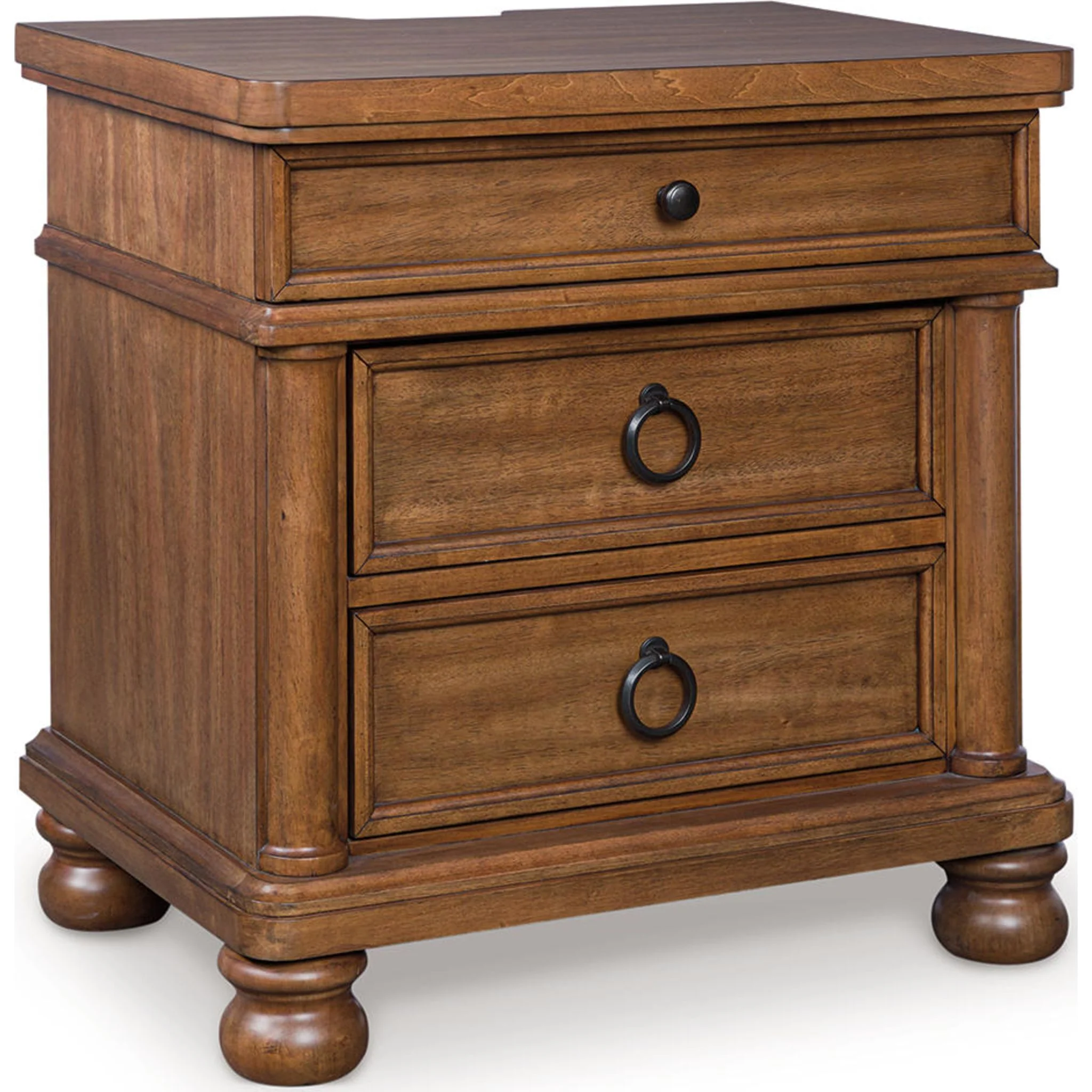Rowlenstown Nightstand - Brown - Image 2