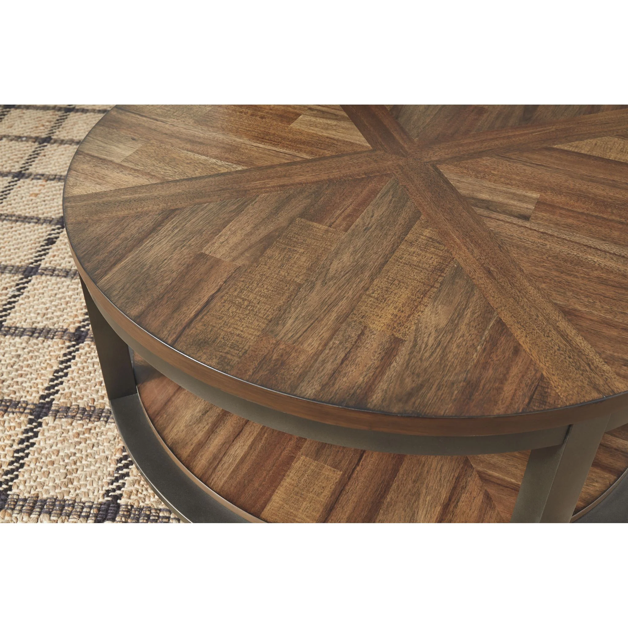 Roybeck 3 Pack Tables - Brown - Image 3