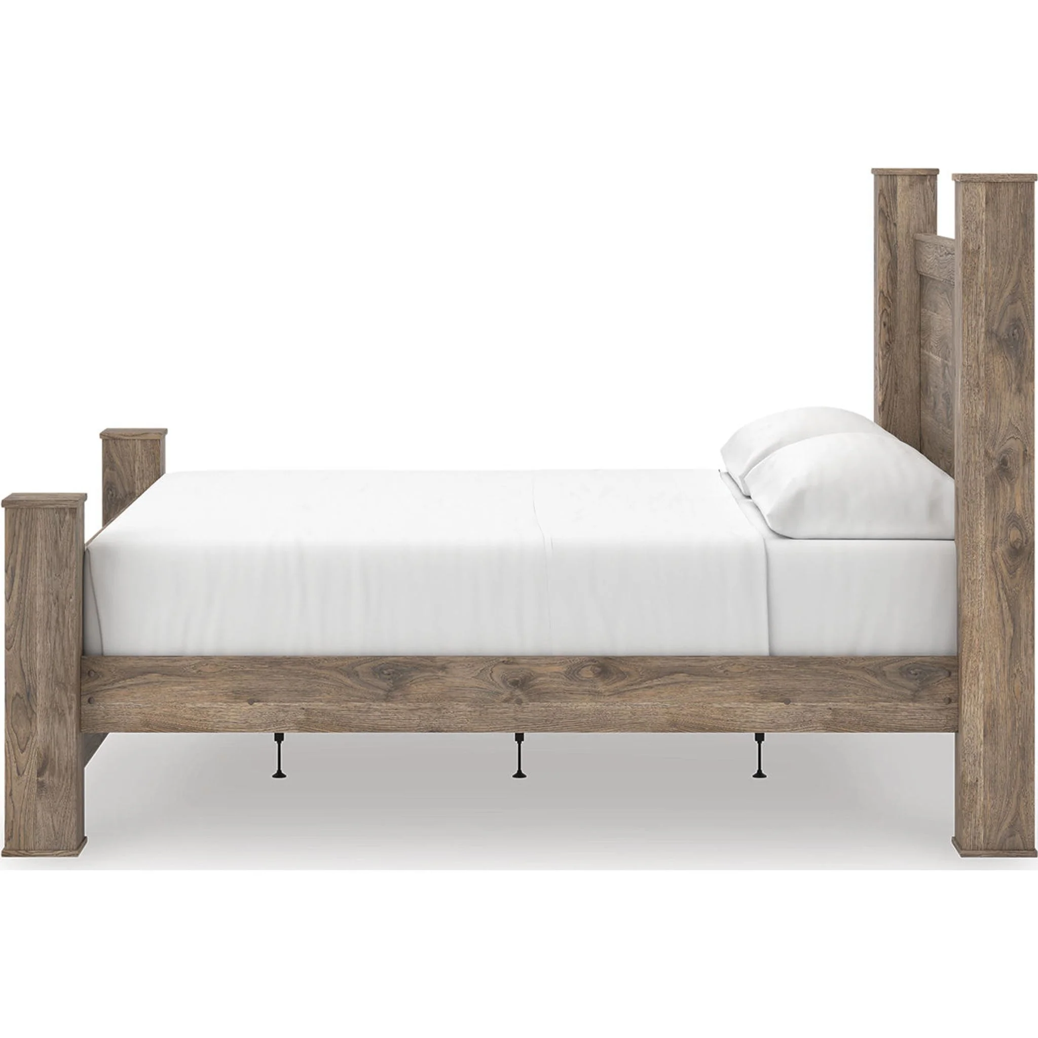Rusticott 6 Piece King Poster Bedroom - Brown - Image 14