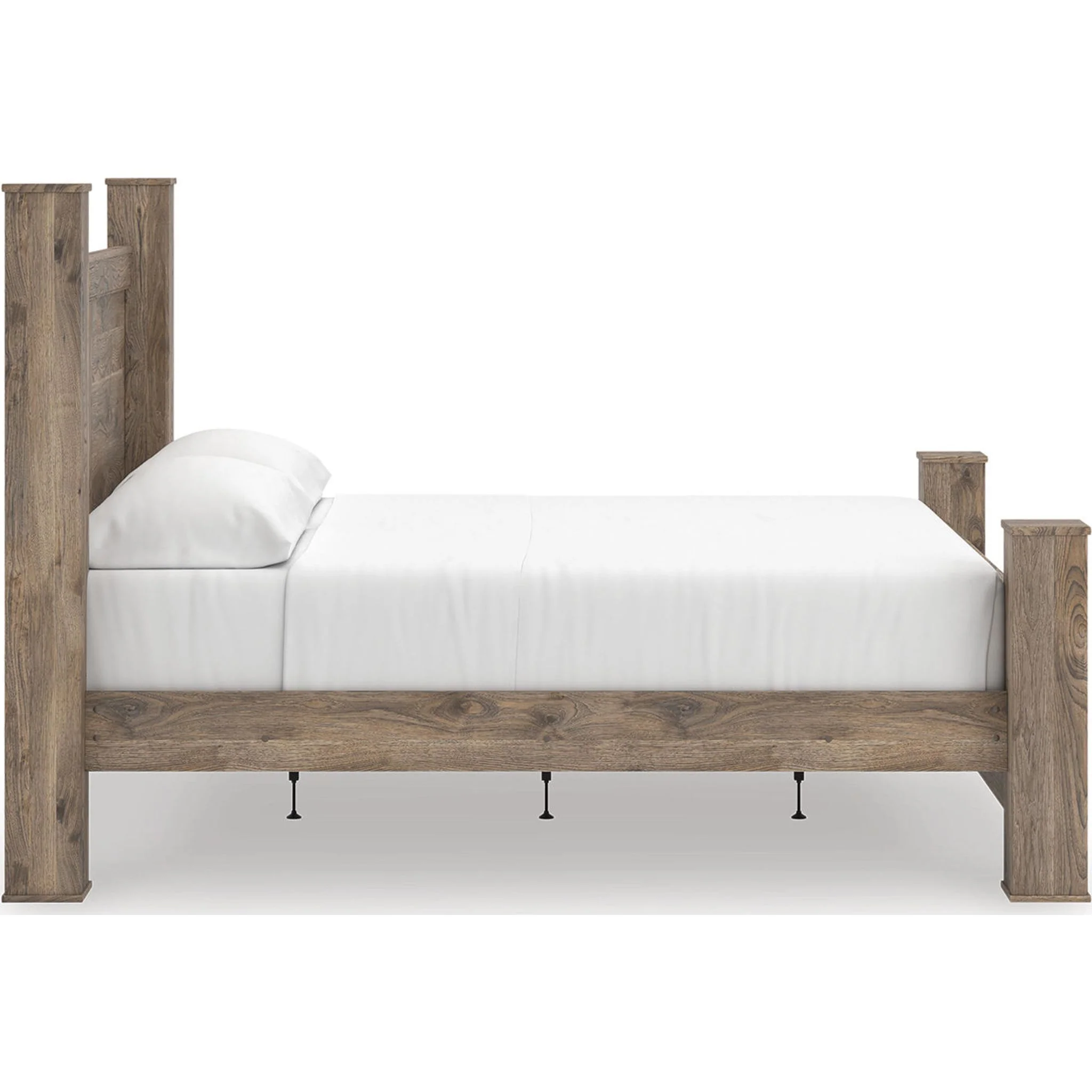 Rusticott 6 Piece King Poster Bedroom - Brown - Image 15