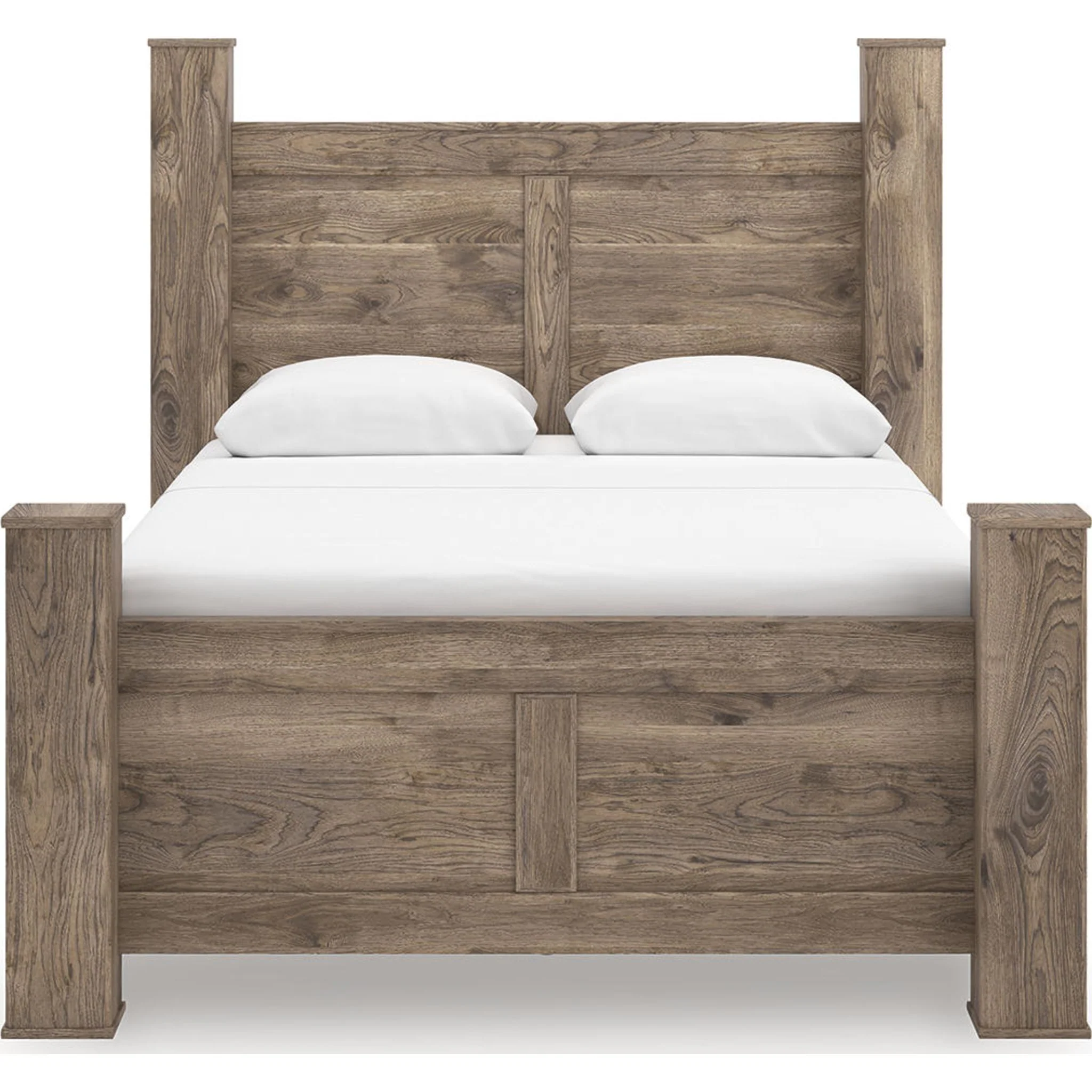 Rusticott 6 Piece Queen Poster Bedroom - Brown - Image 13