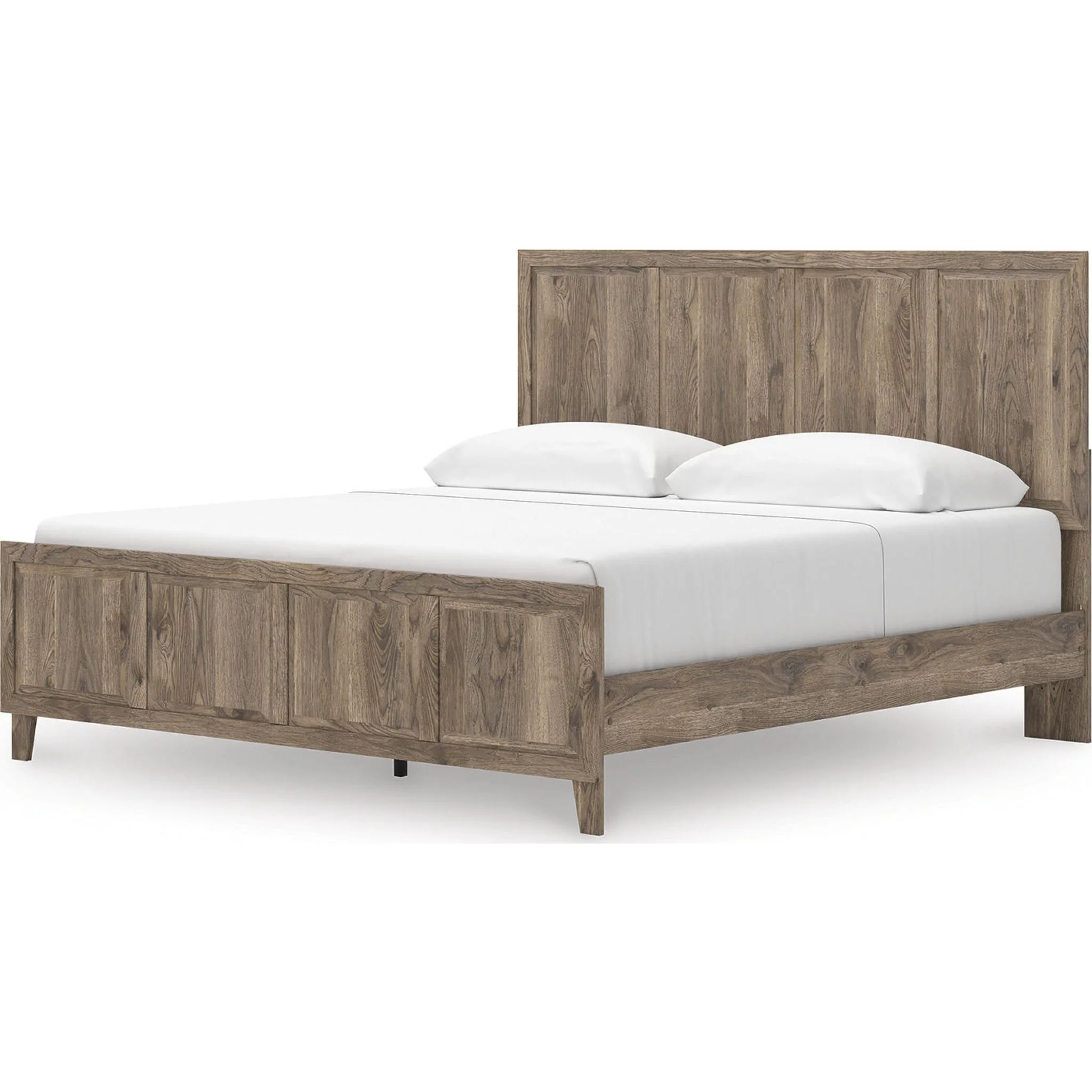 Rusticott King Panel Bed - Brown - Image 3