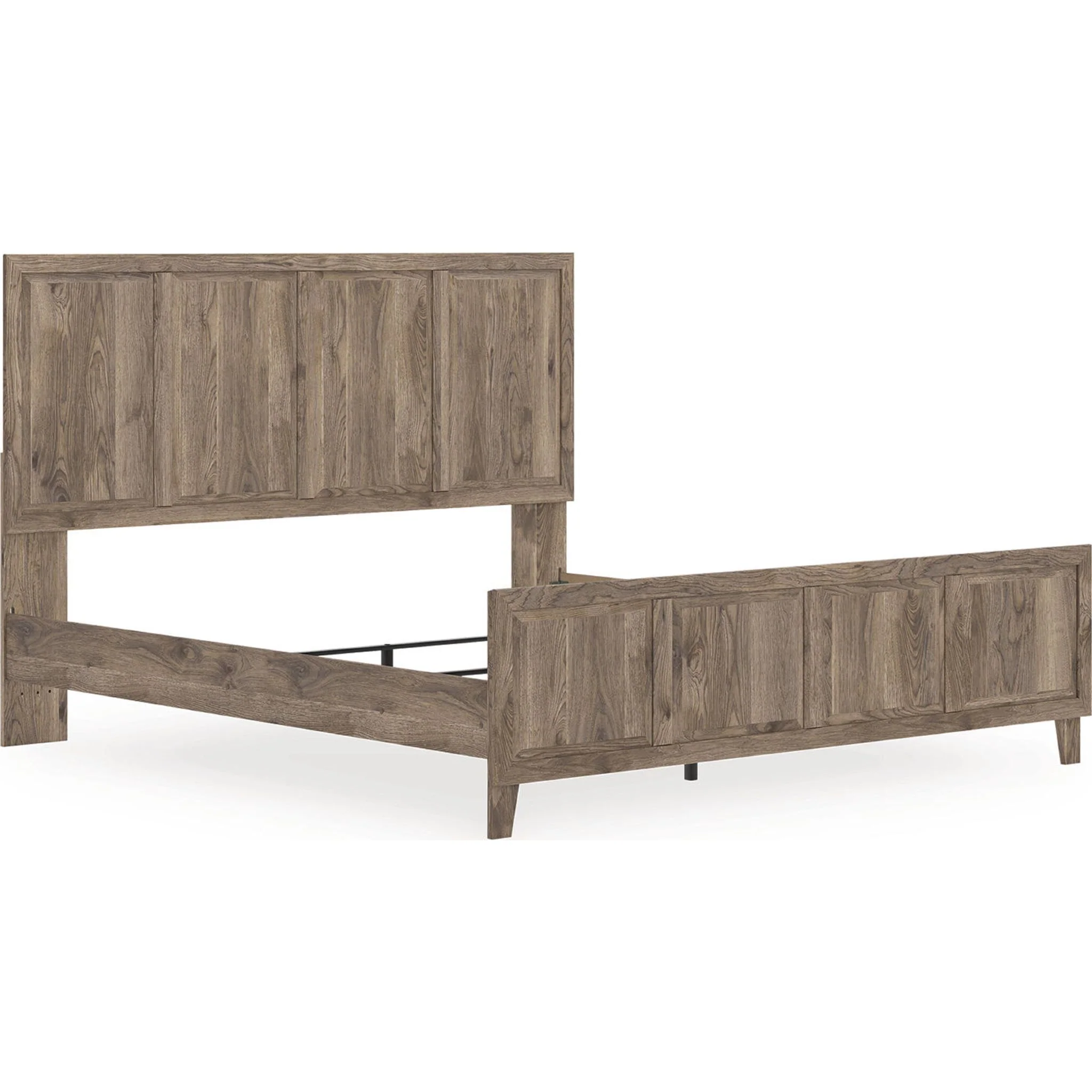 Rusticott King Panel Bed - Brown - Image 4