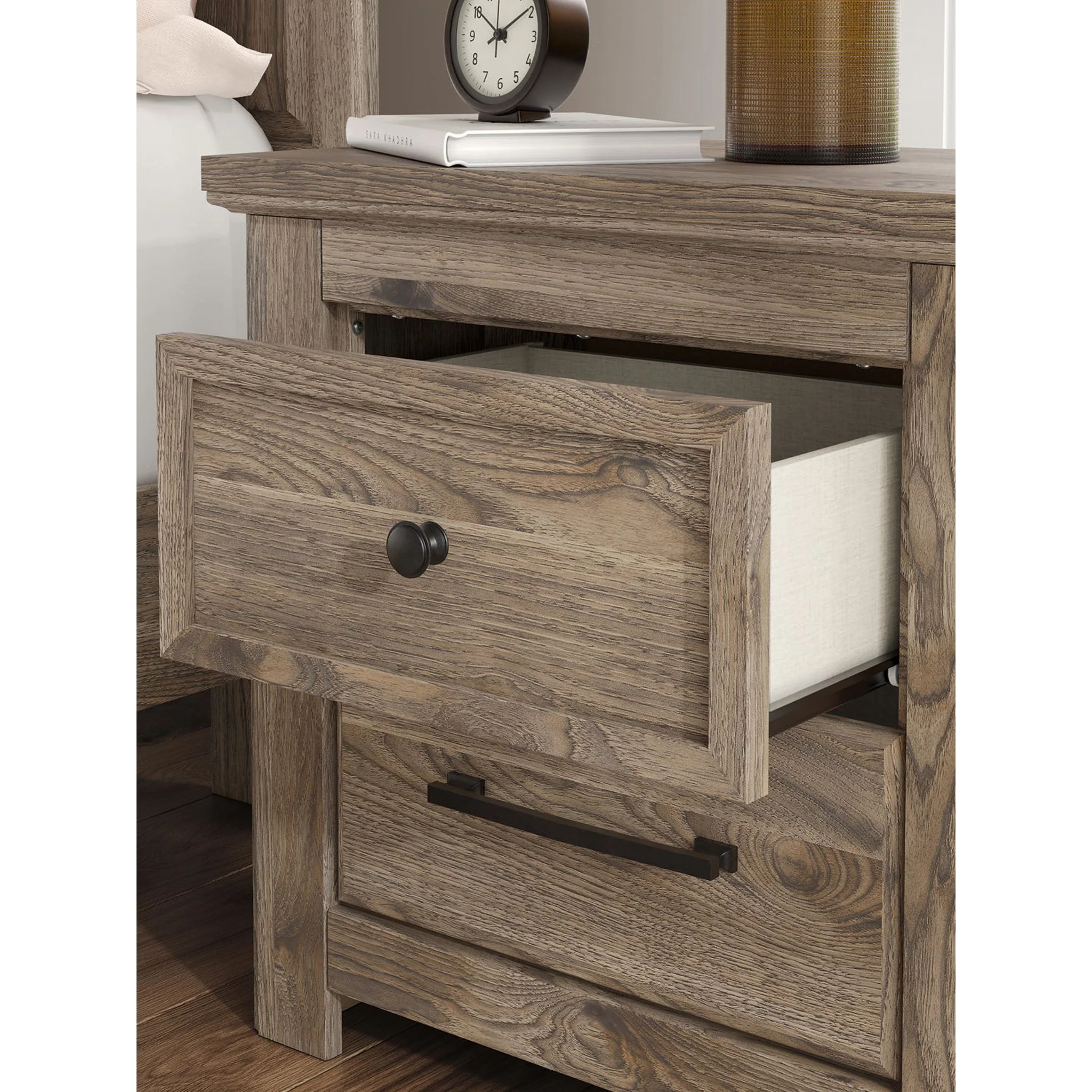 Rusticott Nightstand - Brown - Image 8