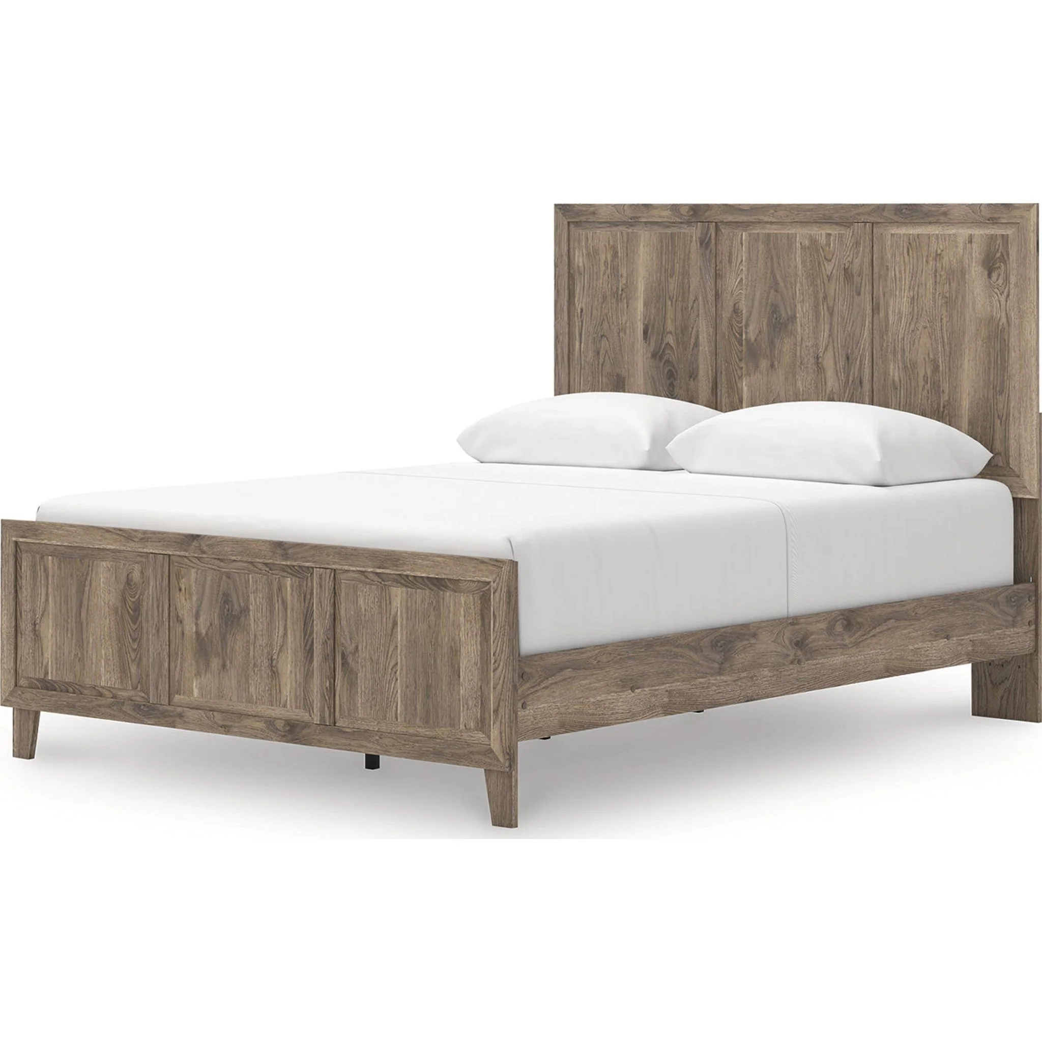 Rusticott Queen Panel Bed - Brown - Image 3