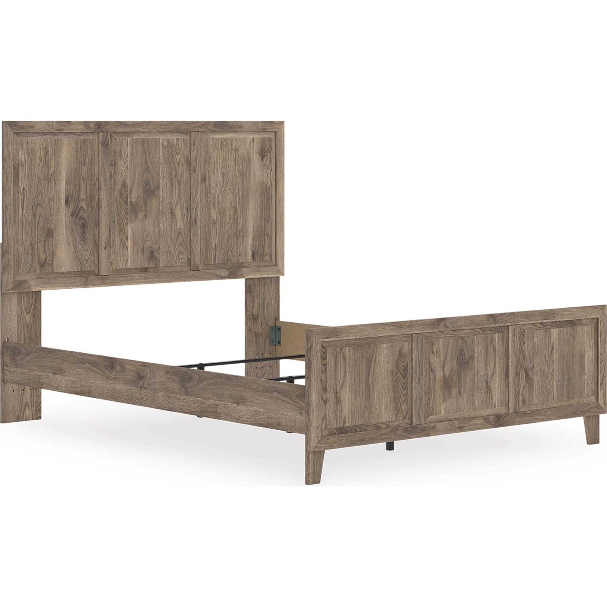 Rusticott Queen Panel Bed - Brown - Image 4