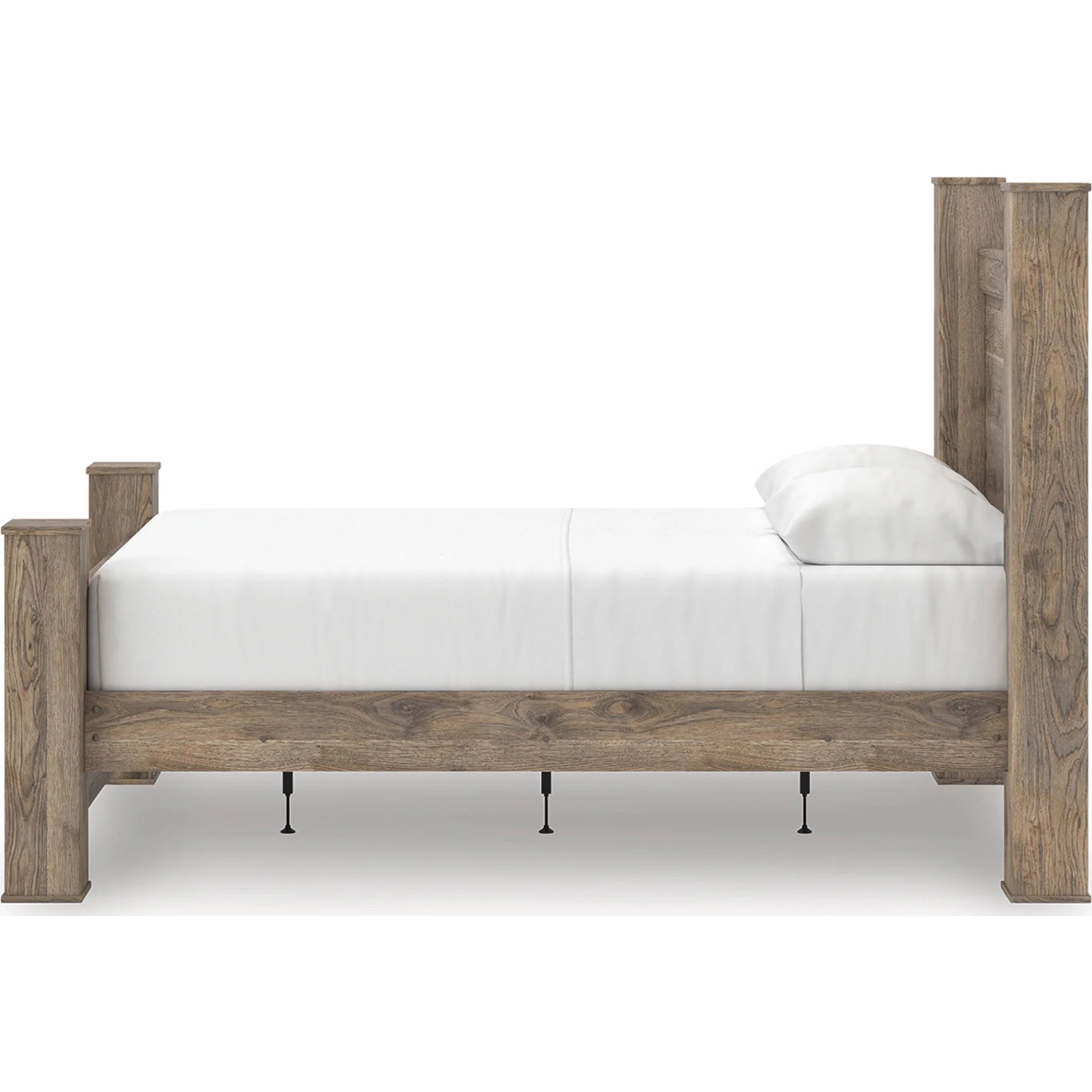 Rusticott Queen Poster Bed - Brown - Image 8