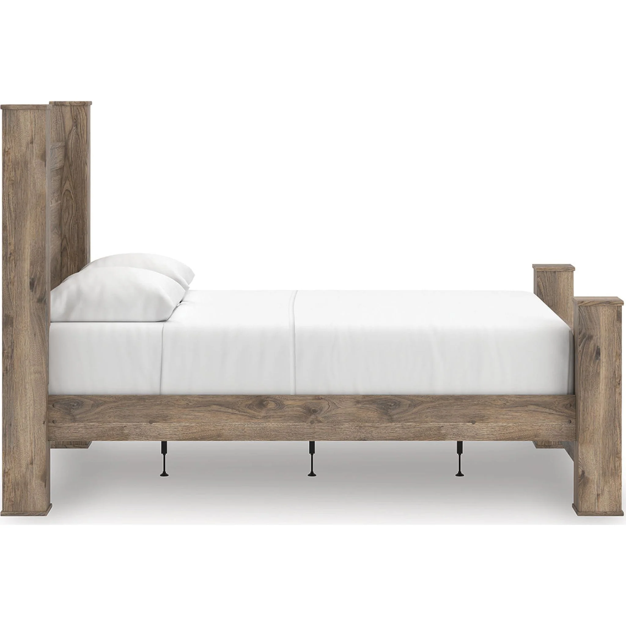 Rusticott Queen Poster Bed - Brown - Image 9