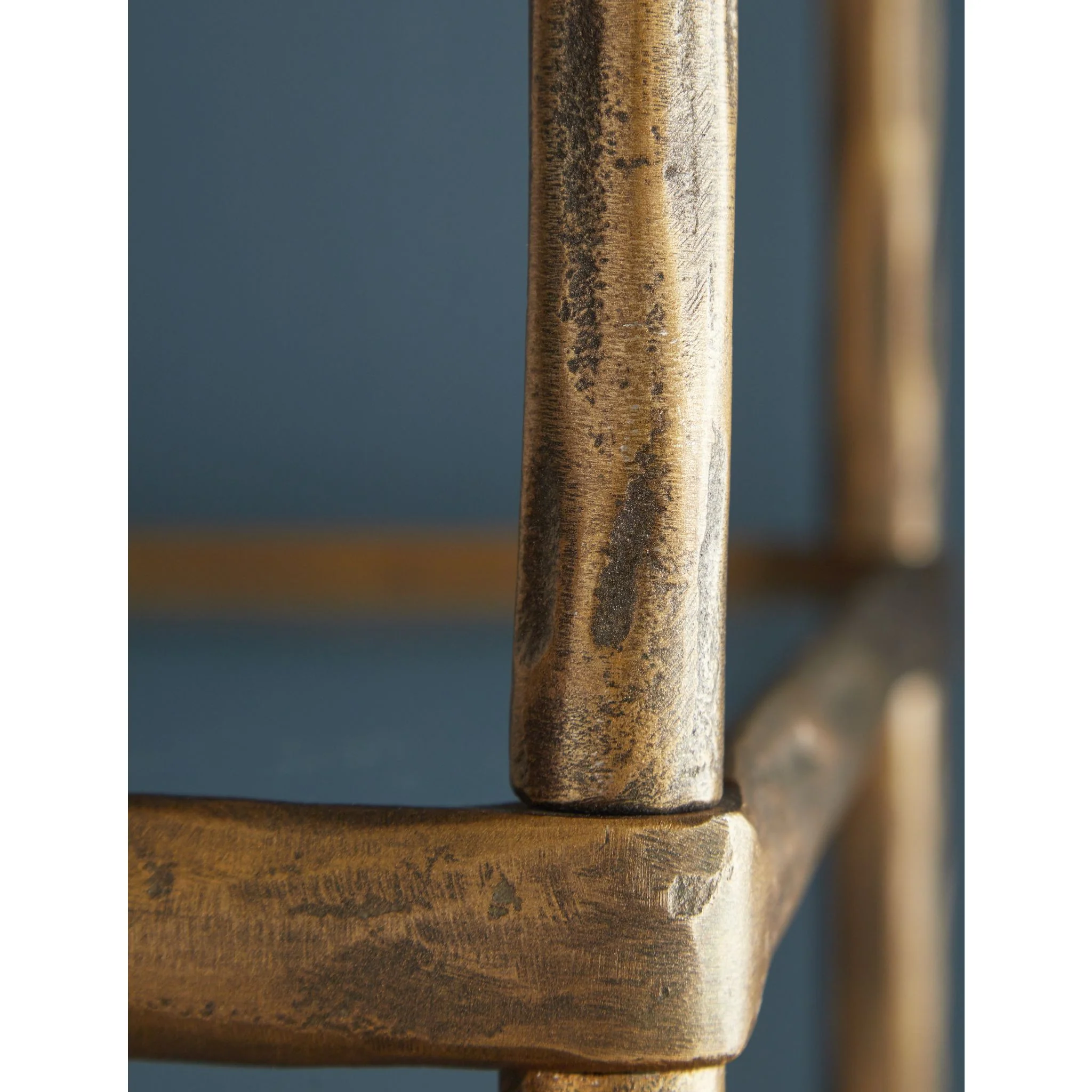 Ryandale Bookcase - Antique Brass Finish - Image 4
