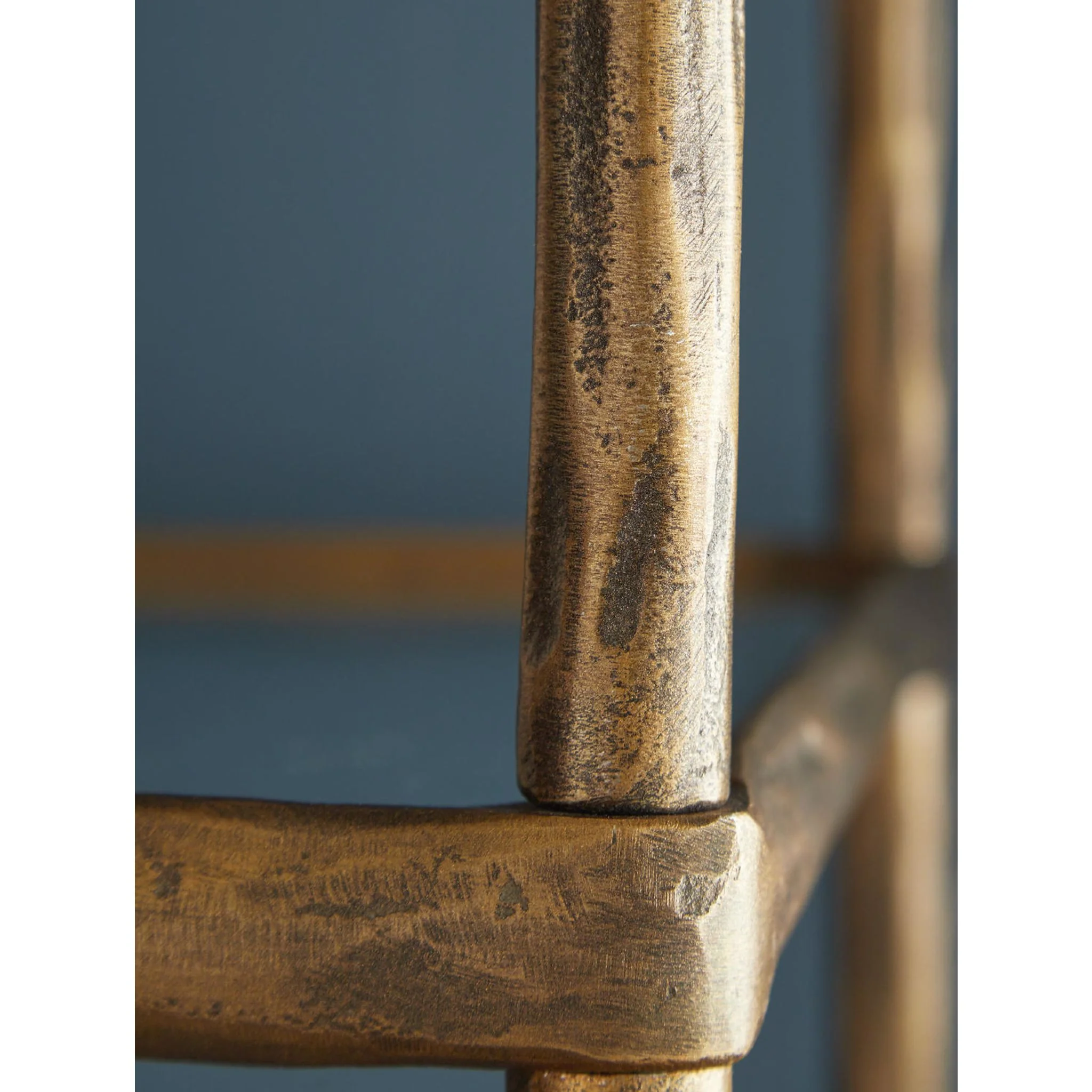 Ryandale Bookcase - Antique Brass Finish - Image 7