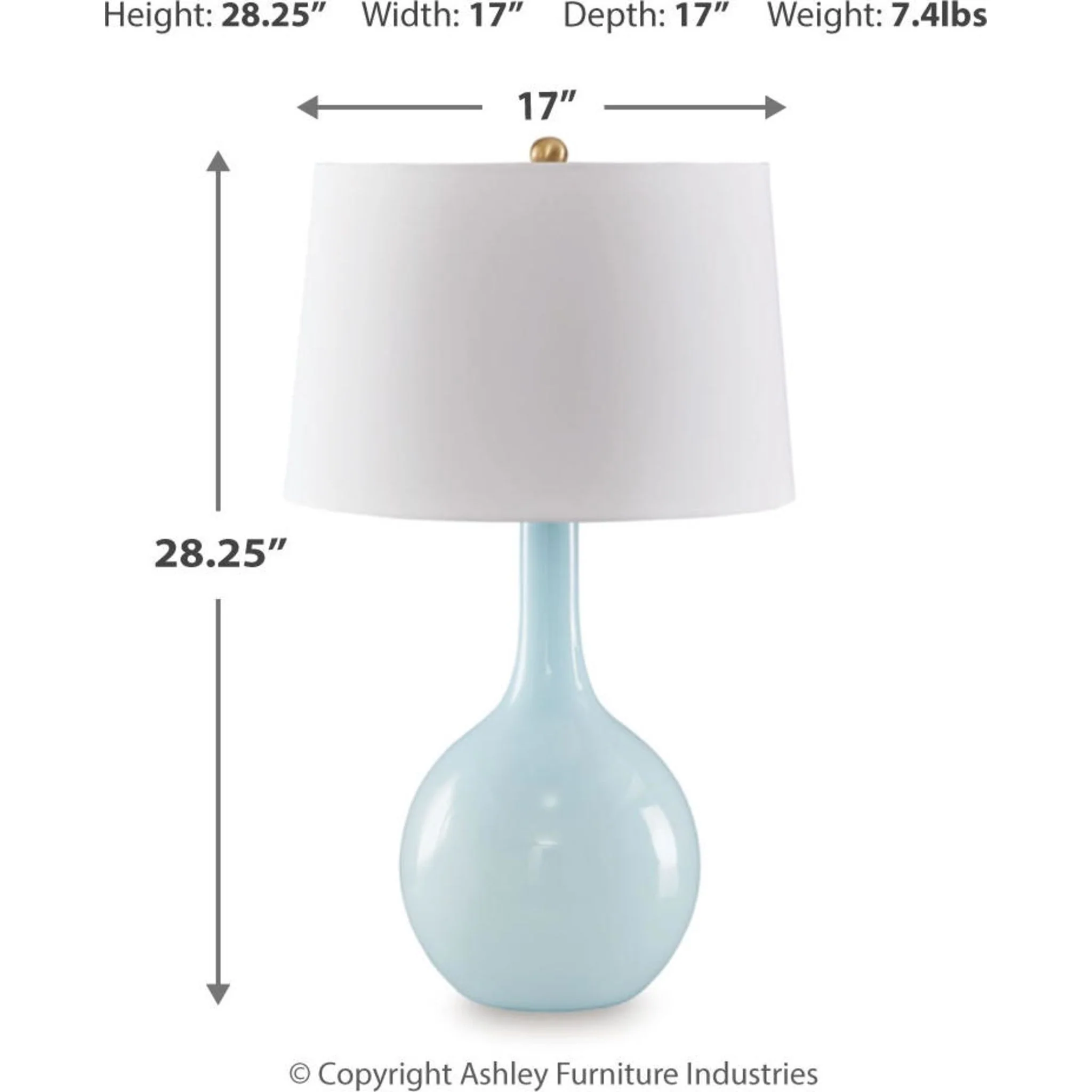 Rylanton Table Lamp 28.50" - Image 3