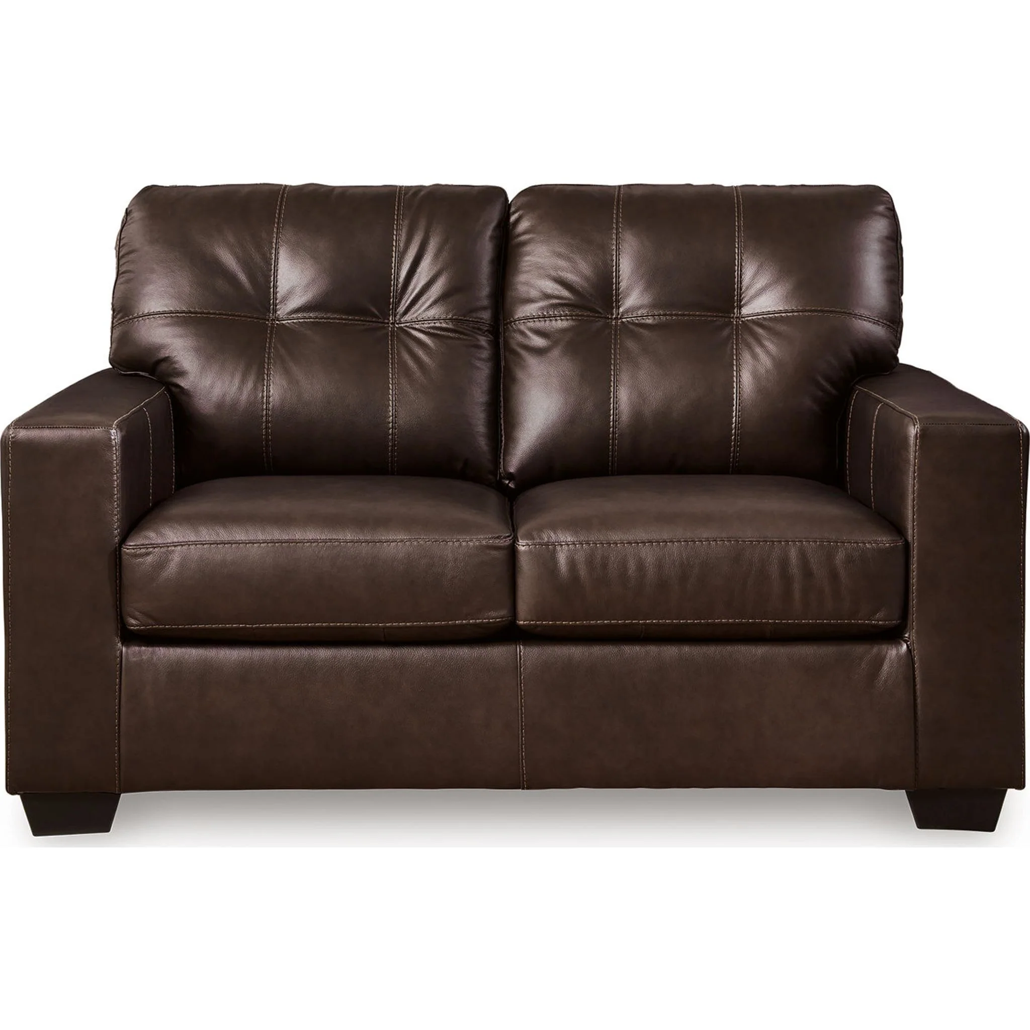 Santorine Loveseat - Dark Brown - Image 4