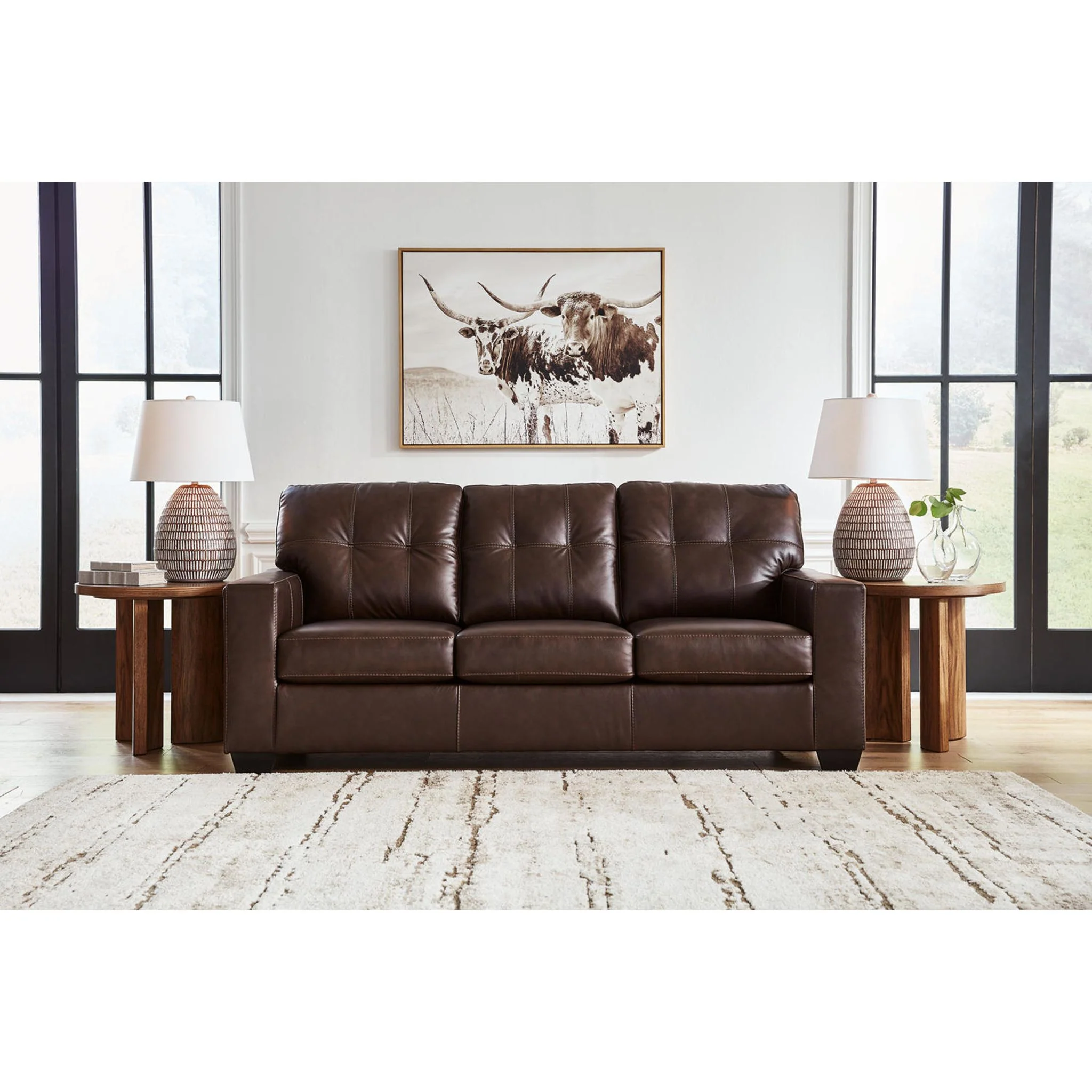 Santorine Sofa - Dark Brown - Image 2