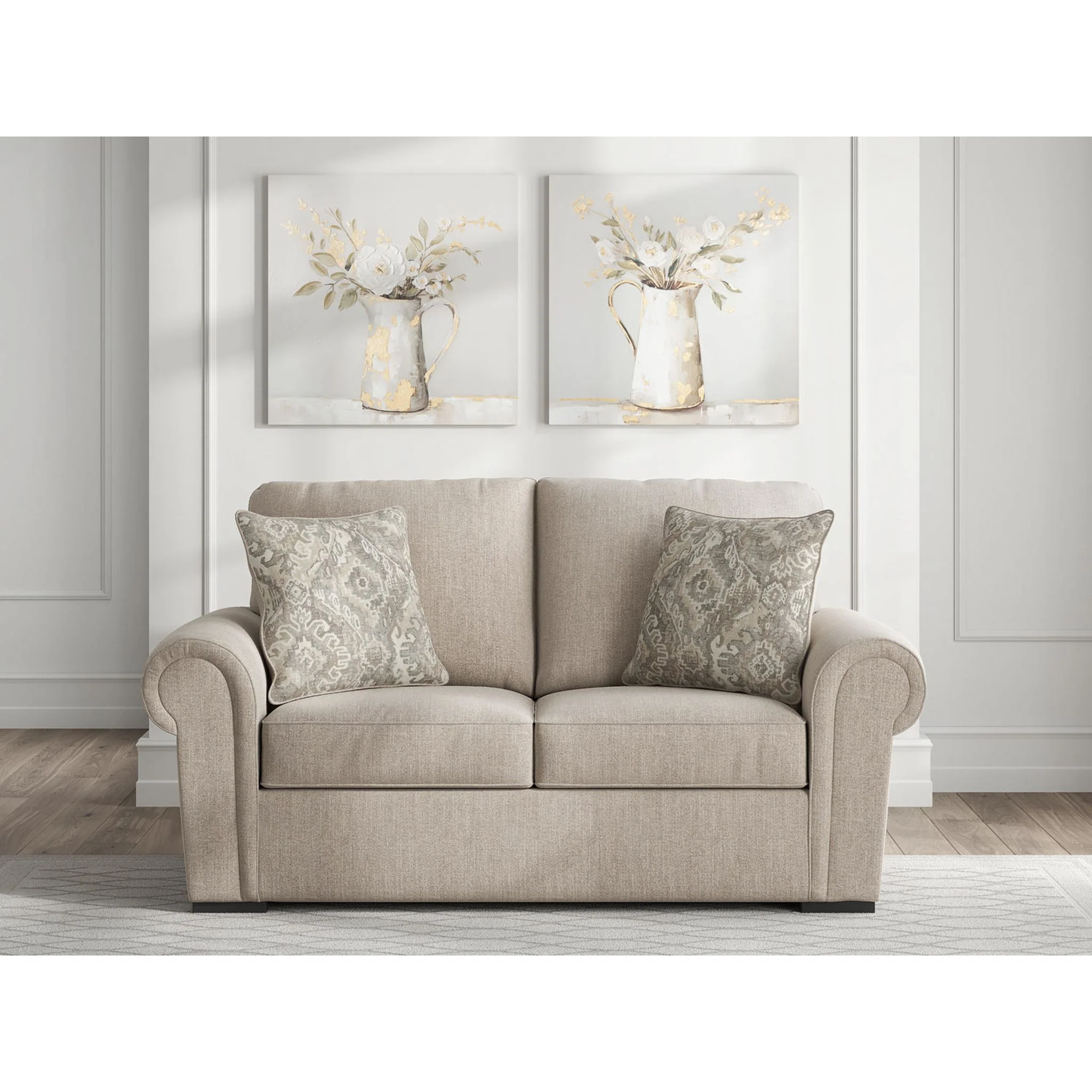 Sararose Loveseat - Heather - Image 2