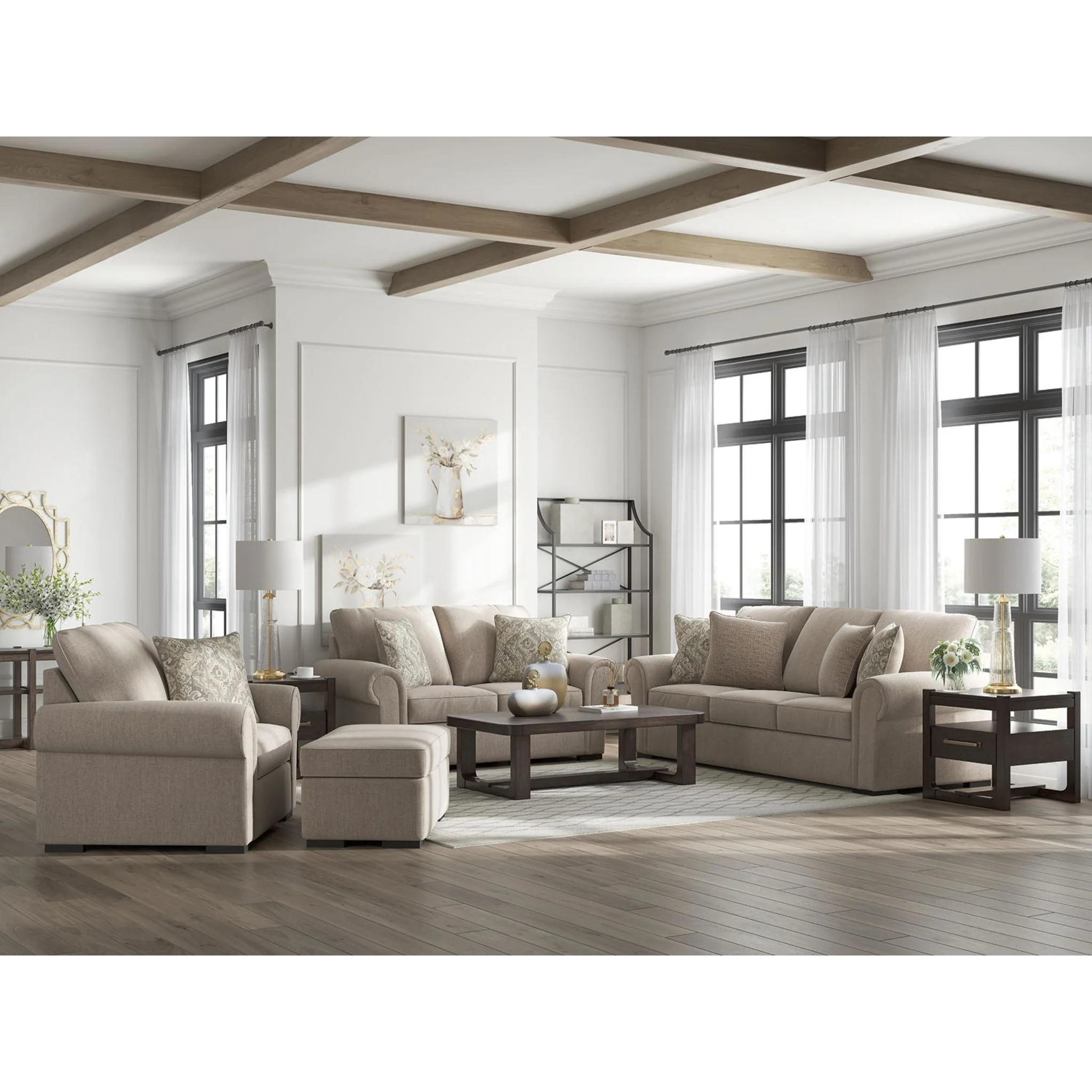 Sararose Oversized Chair - Heather - Image 10