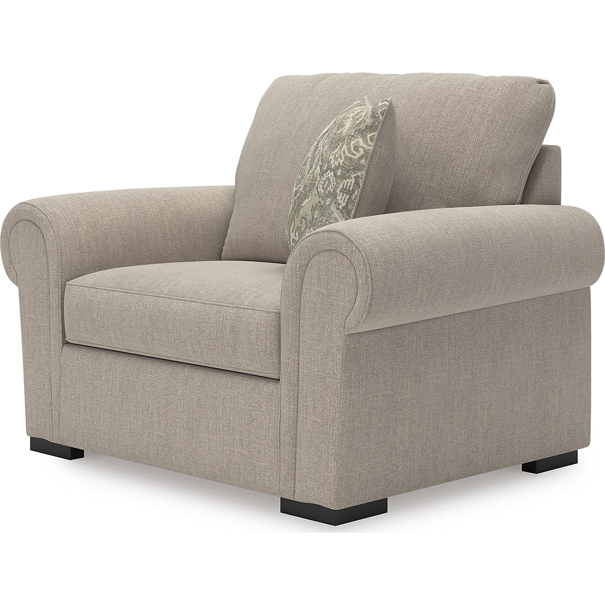 Sararose Oversized Chair - Heather - Image 4