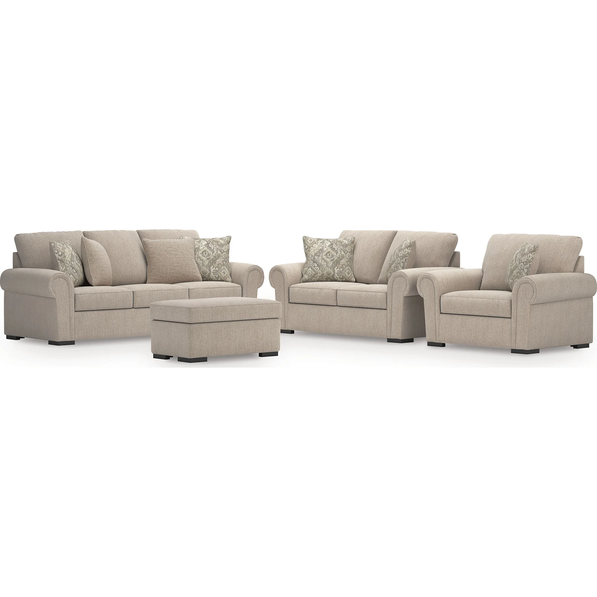 Sararose Oversized Chair - Heather - Image 9
