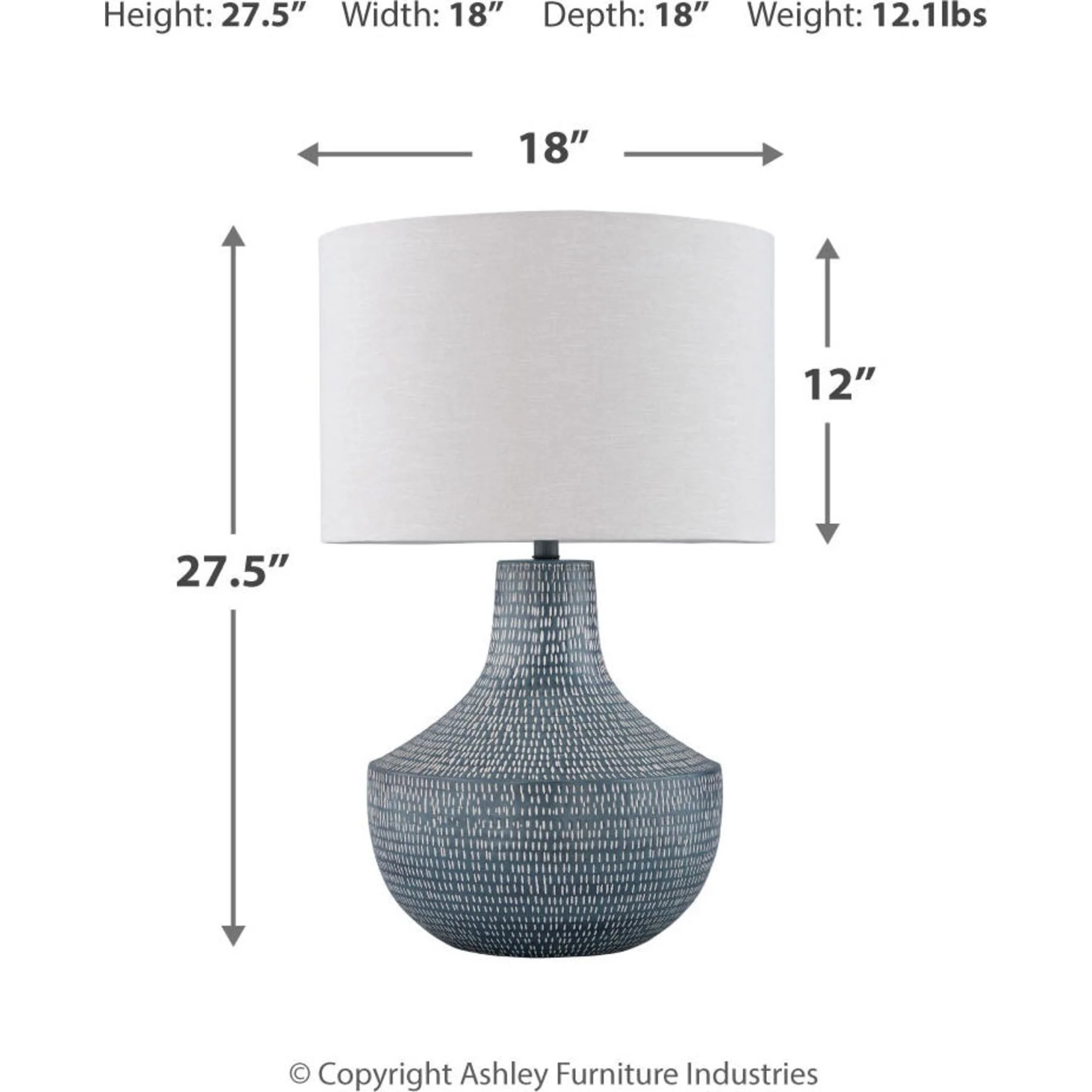 Schylarmont Table Lamp 28.50" - Image 5