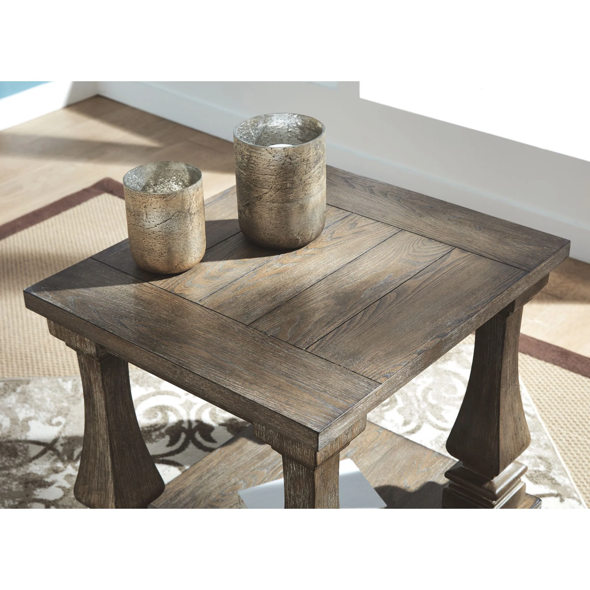 Scottsbluff End Table - Gray - Image 5