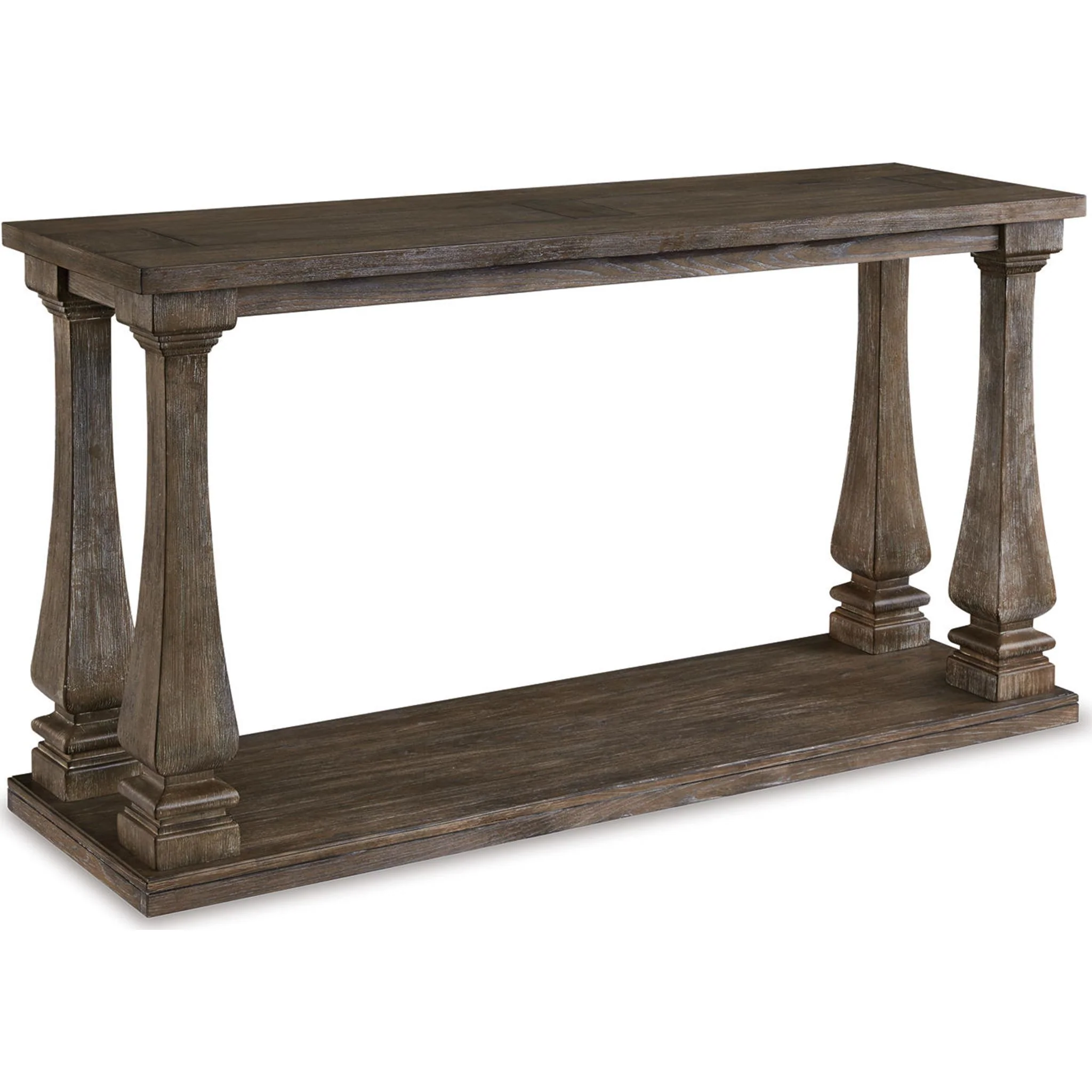 Scottsbluff Sofa Table - Gray - Image 11