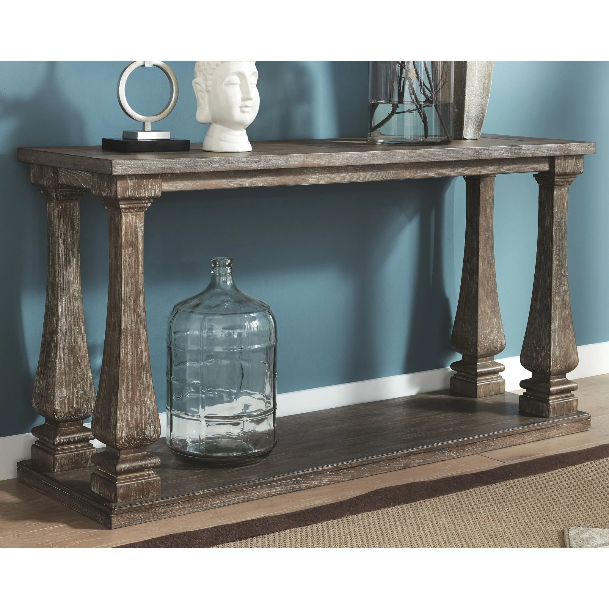 Scottsbluff Sofa Table - Gray - Image 2