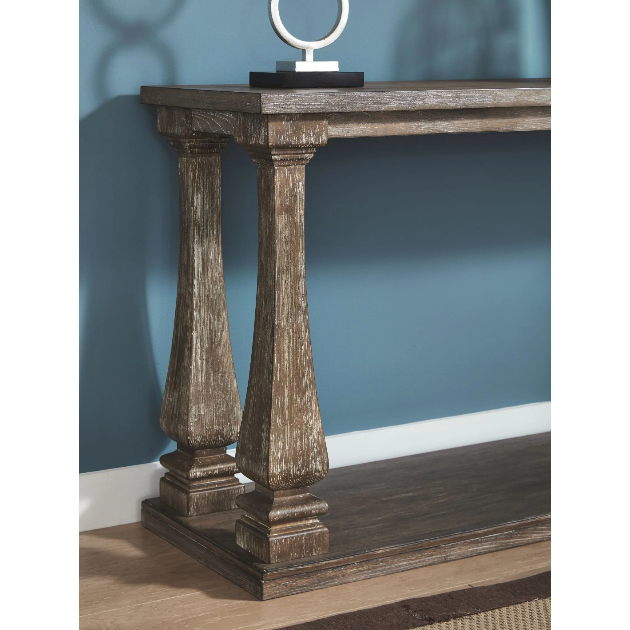 Scottsbluff Sofa Table - Gray - Image 6
