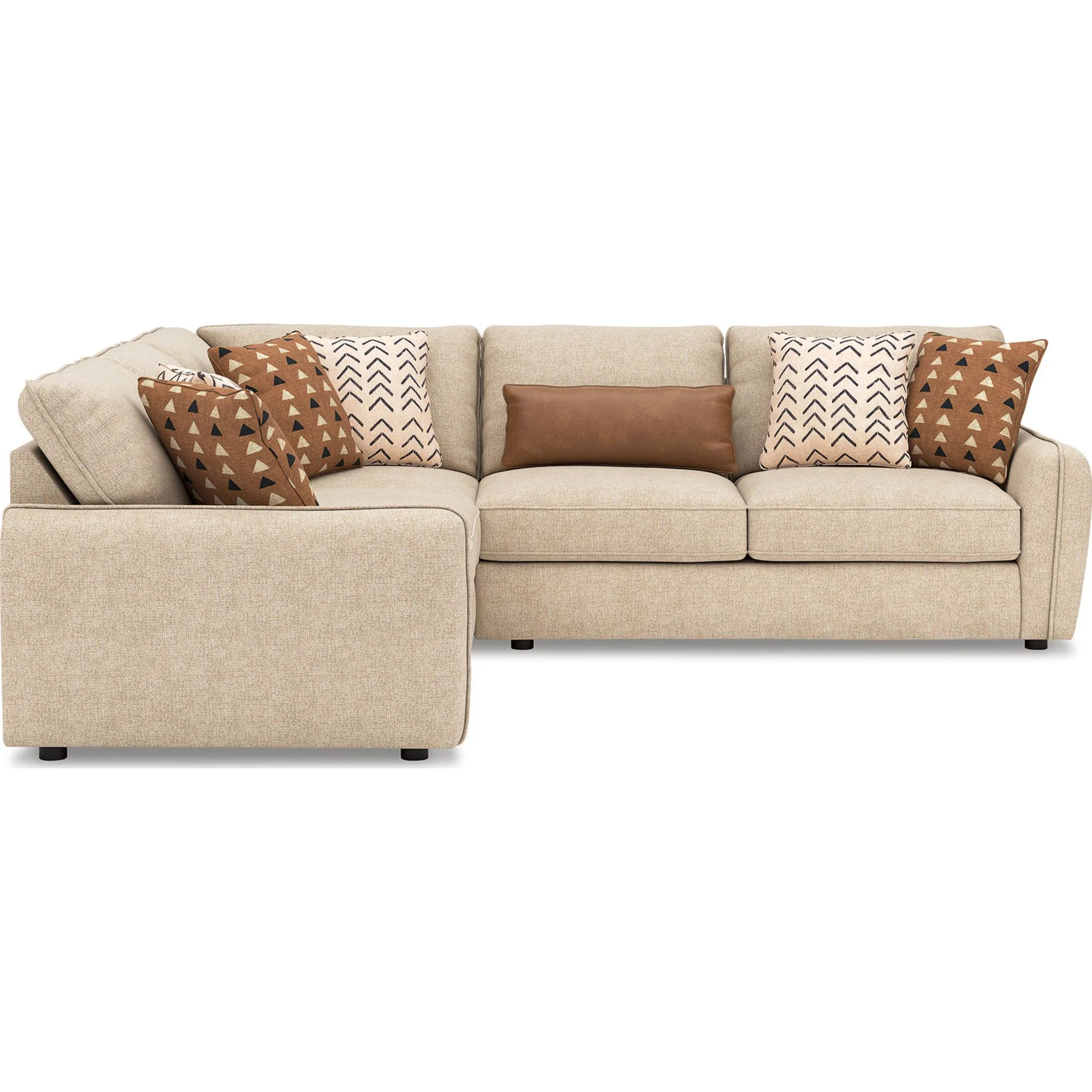 Seyler 3 Piece Sectional - Sand - Image 3