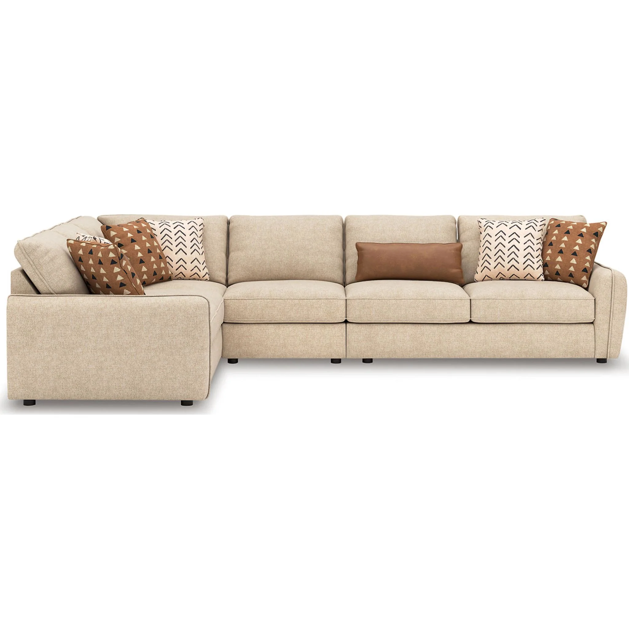 Seyler 4 Piece Sectional - Sand - Image 3