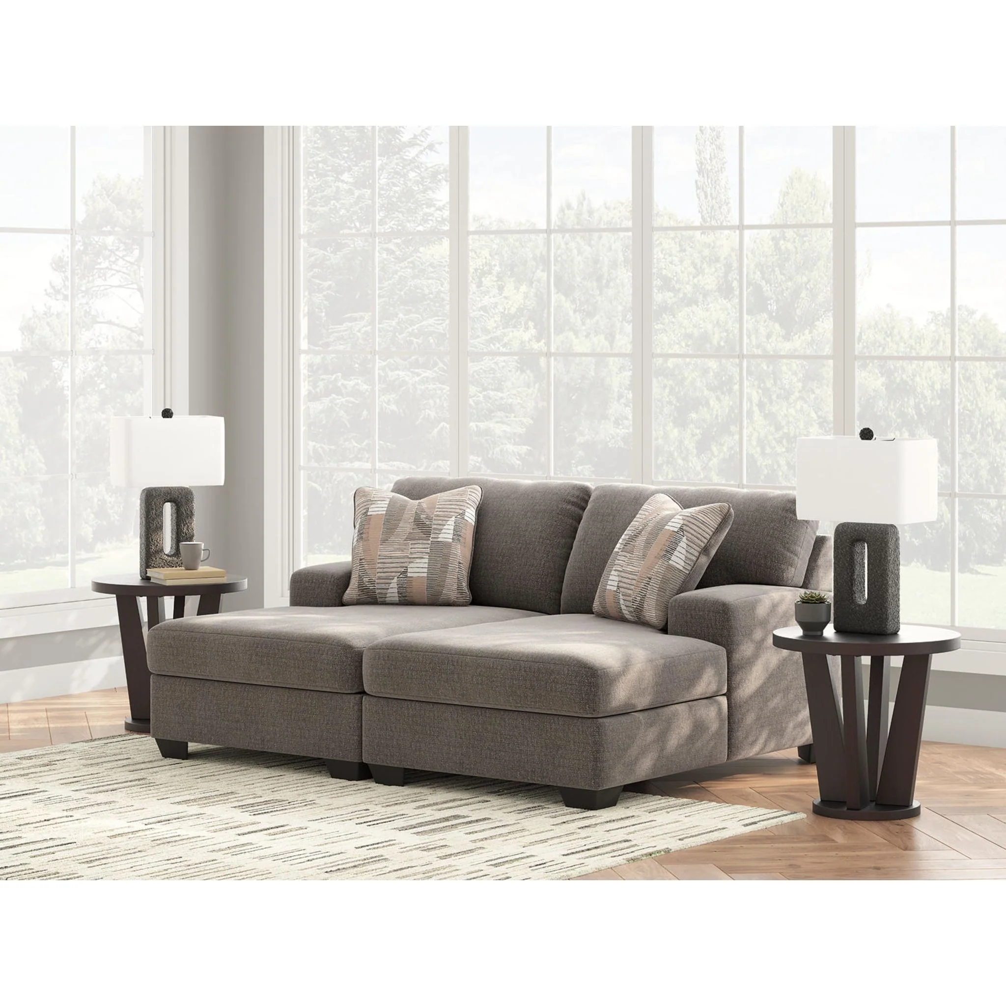 Newellen 2 Piece Super Chaise - Image 14