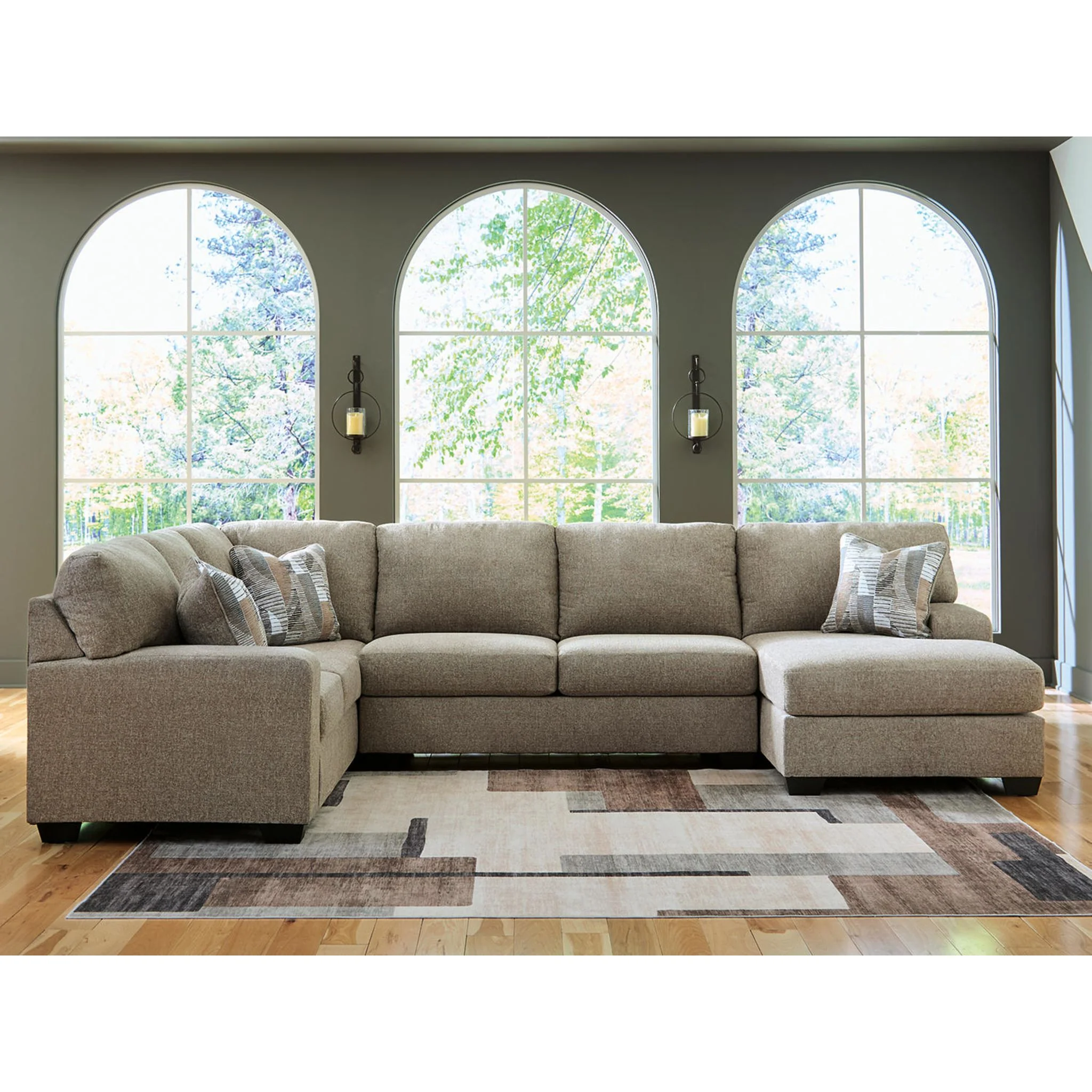 Newellen 3 Piece Sectional with Chaise - Image 11