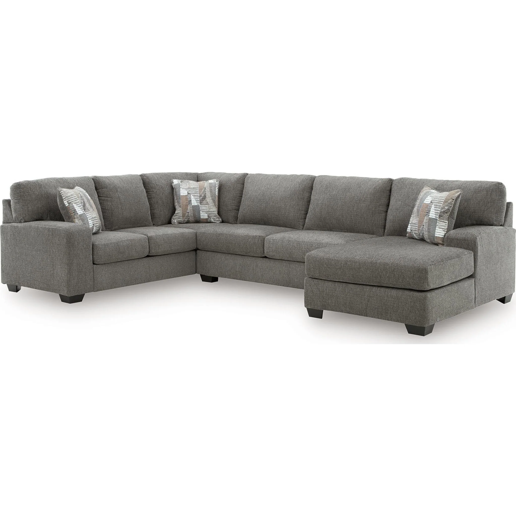Clarington 3 Piece Sectional with Chaise