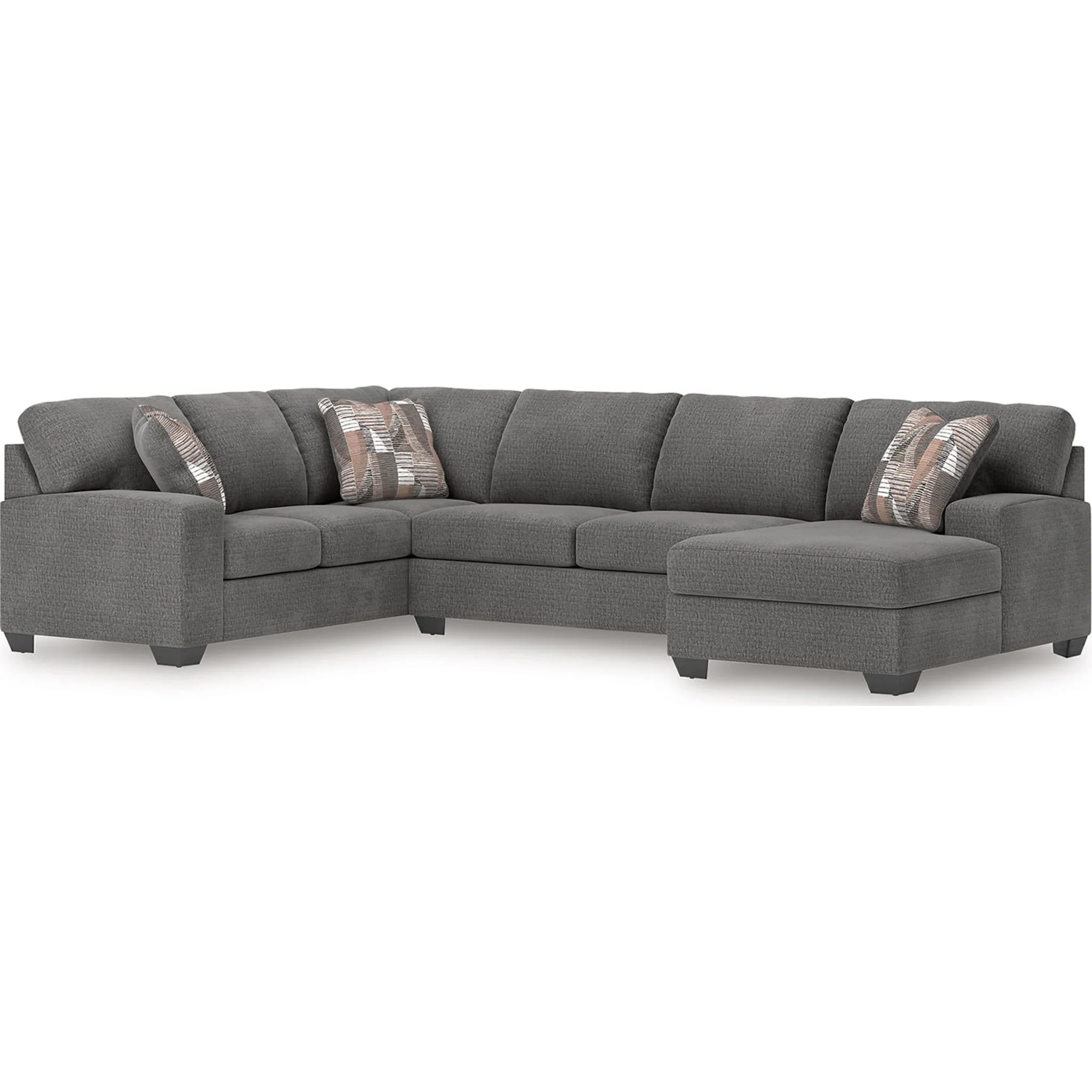 Clarington 3 Piece Sectional with Chaise - Image 3