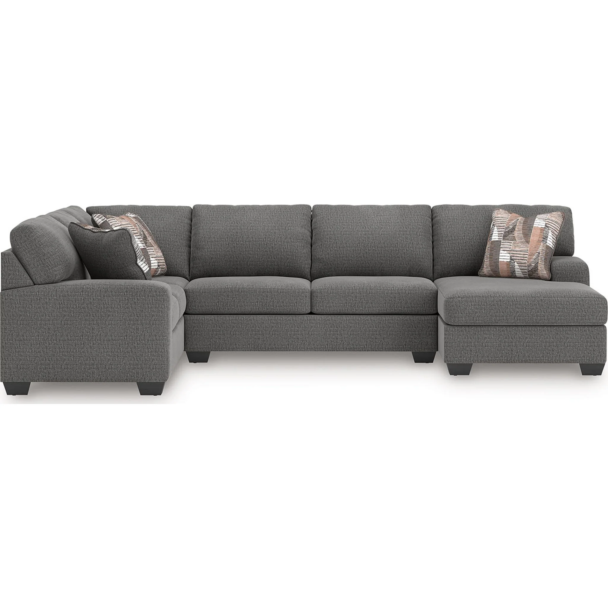 Clarington 3 Piece Sectional with Chaise - Image 4