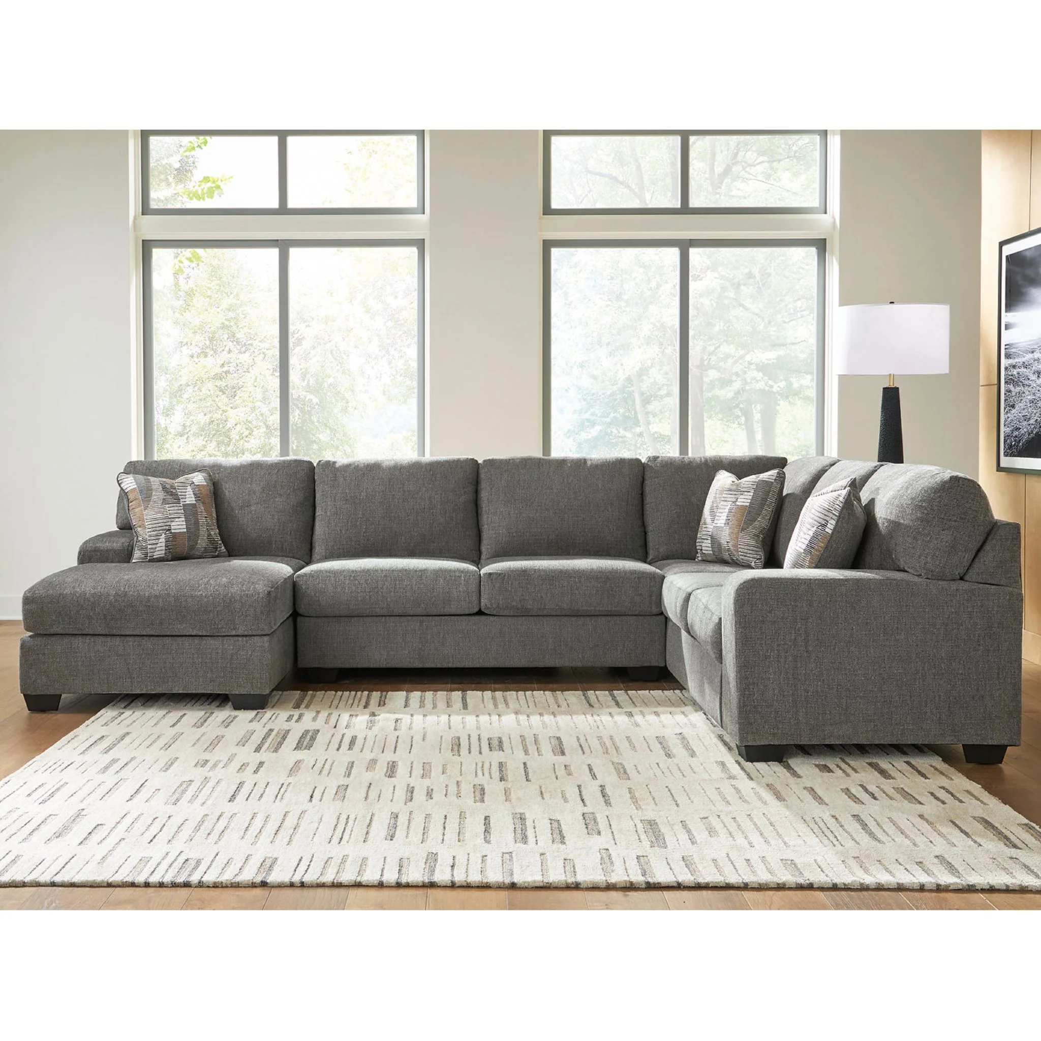 Clarington 3 Piece Sectional with Chaise - Image 51