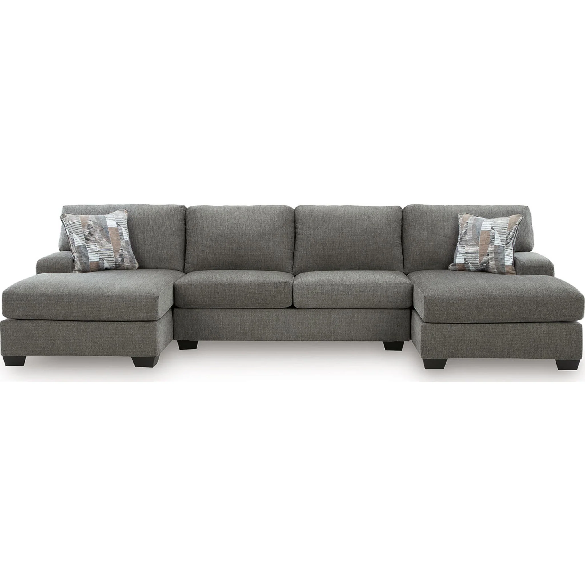 Newellen 3 Piece Sectional with Double Chaise - Image 17