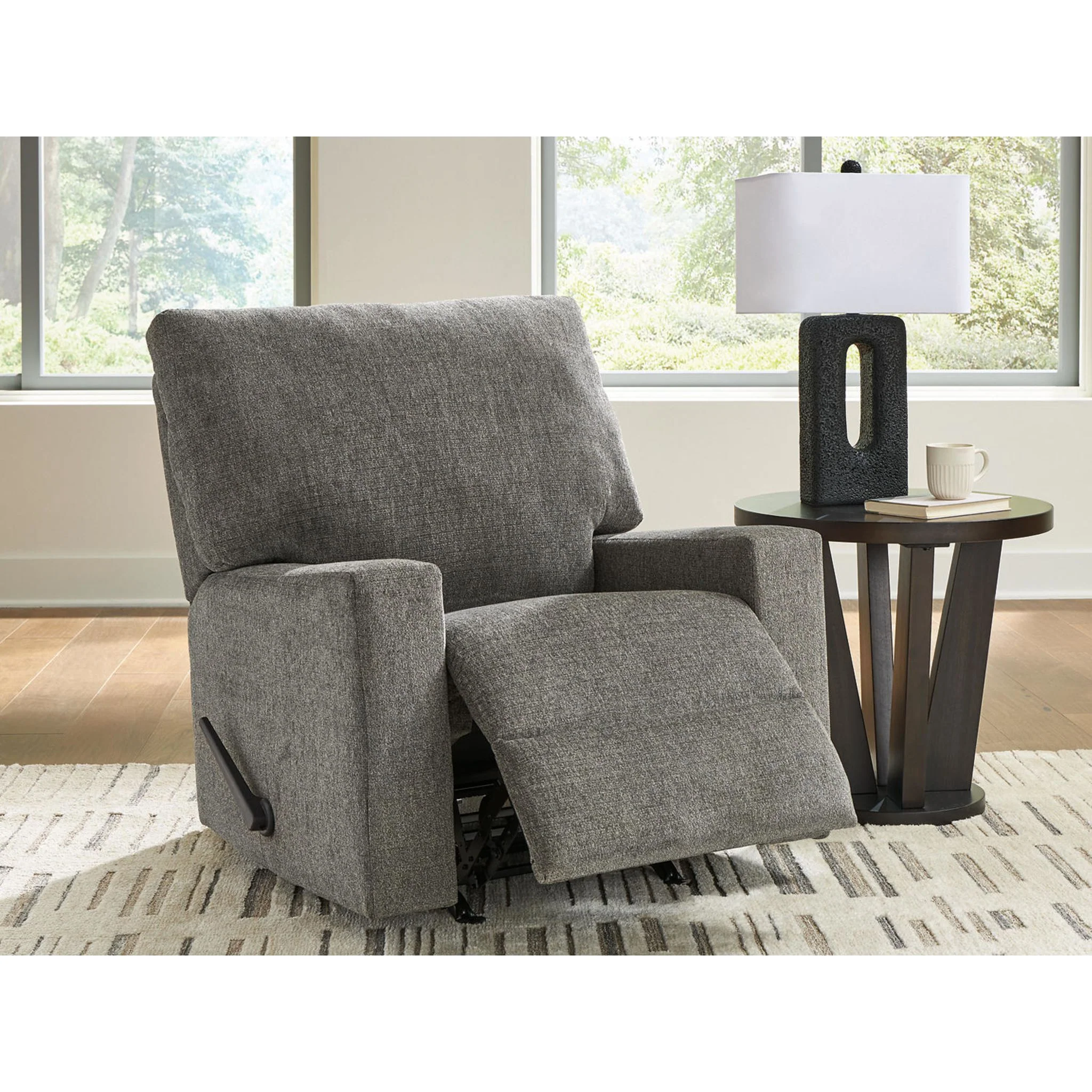 Clarington Recliner - Greystone - Image 4