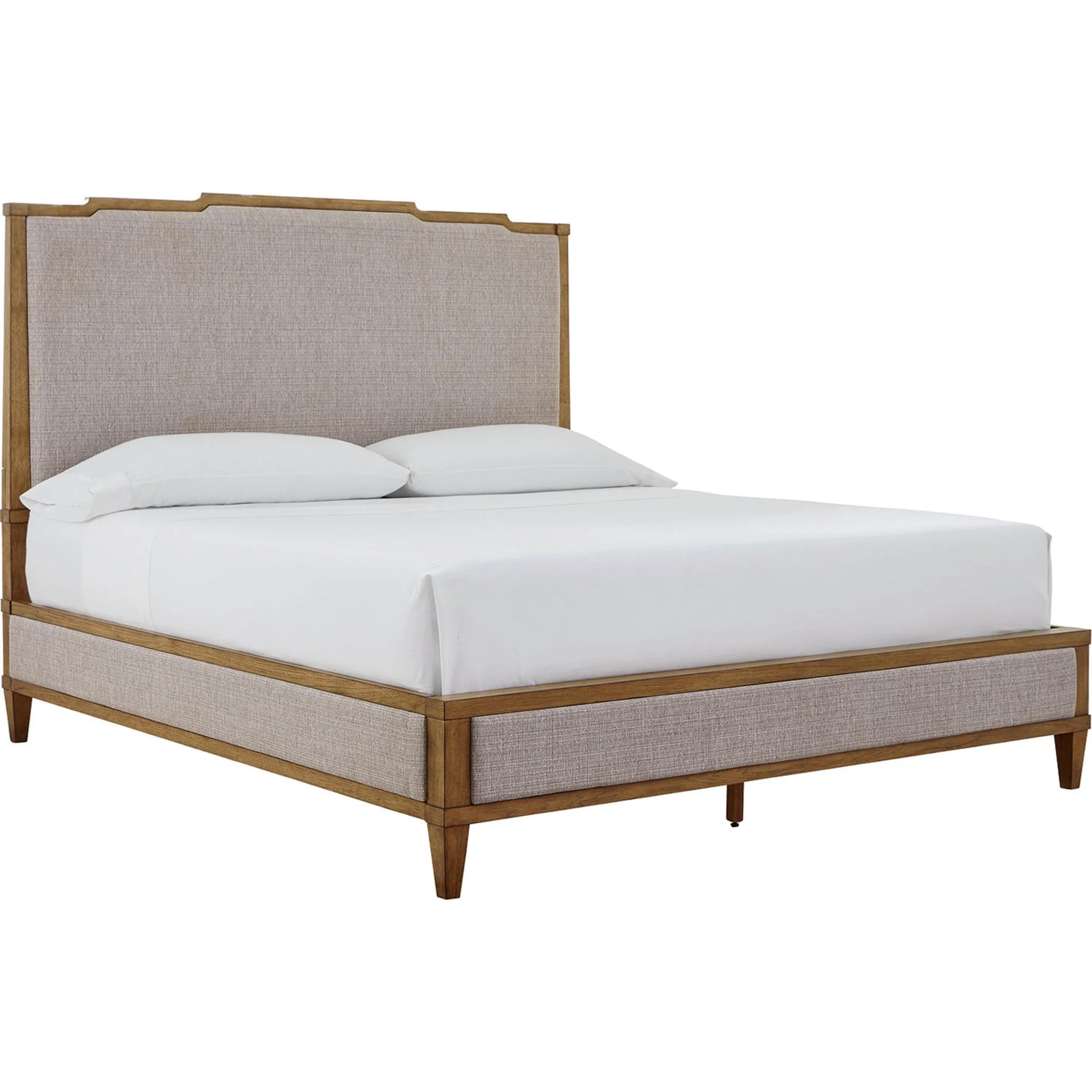 Sharlance 6 Piece Panel Bedroom - Green/Brown - Image 20