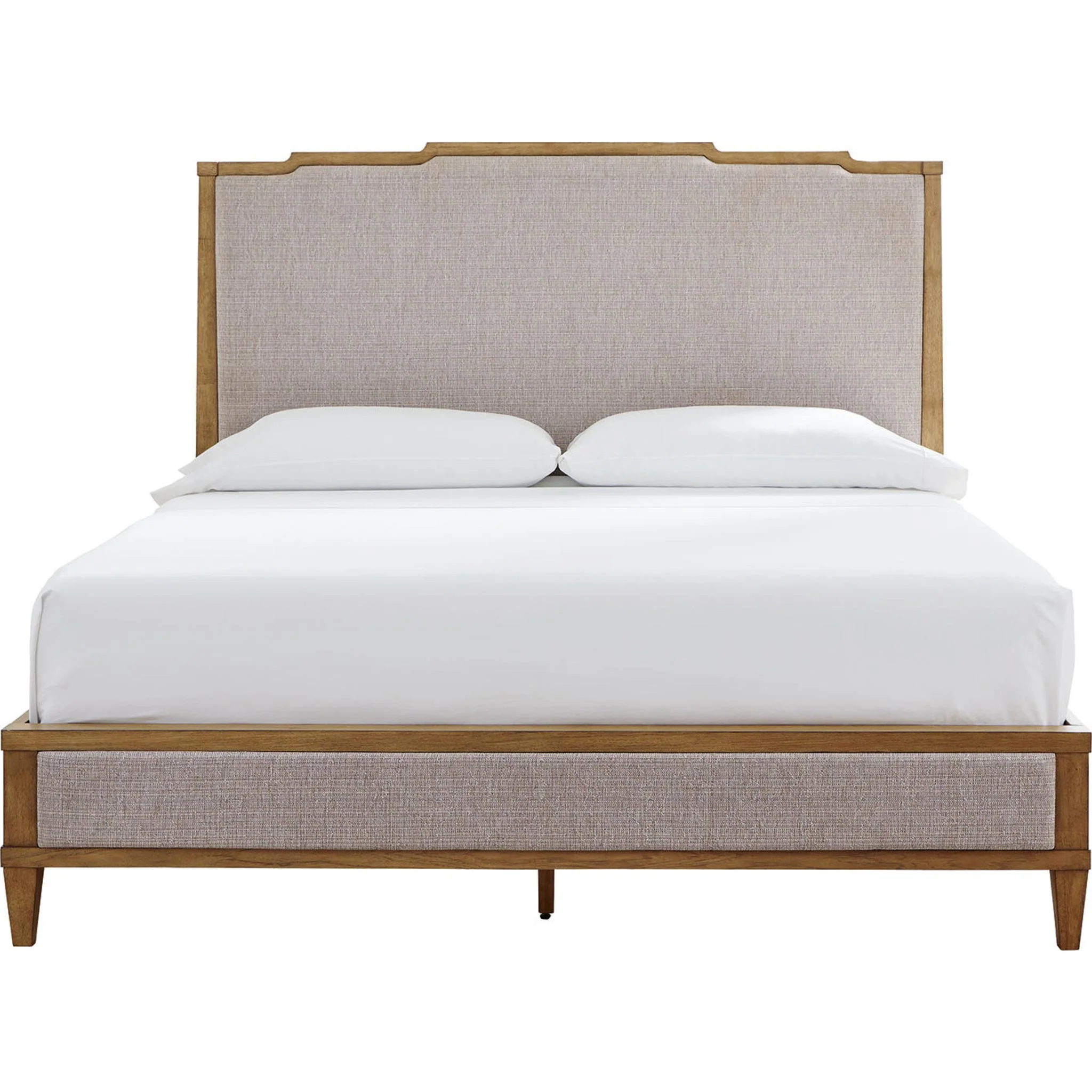 Sharlance 6 Piece Panel Bedroom - Green/Brown - Image 21