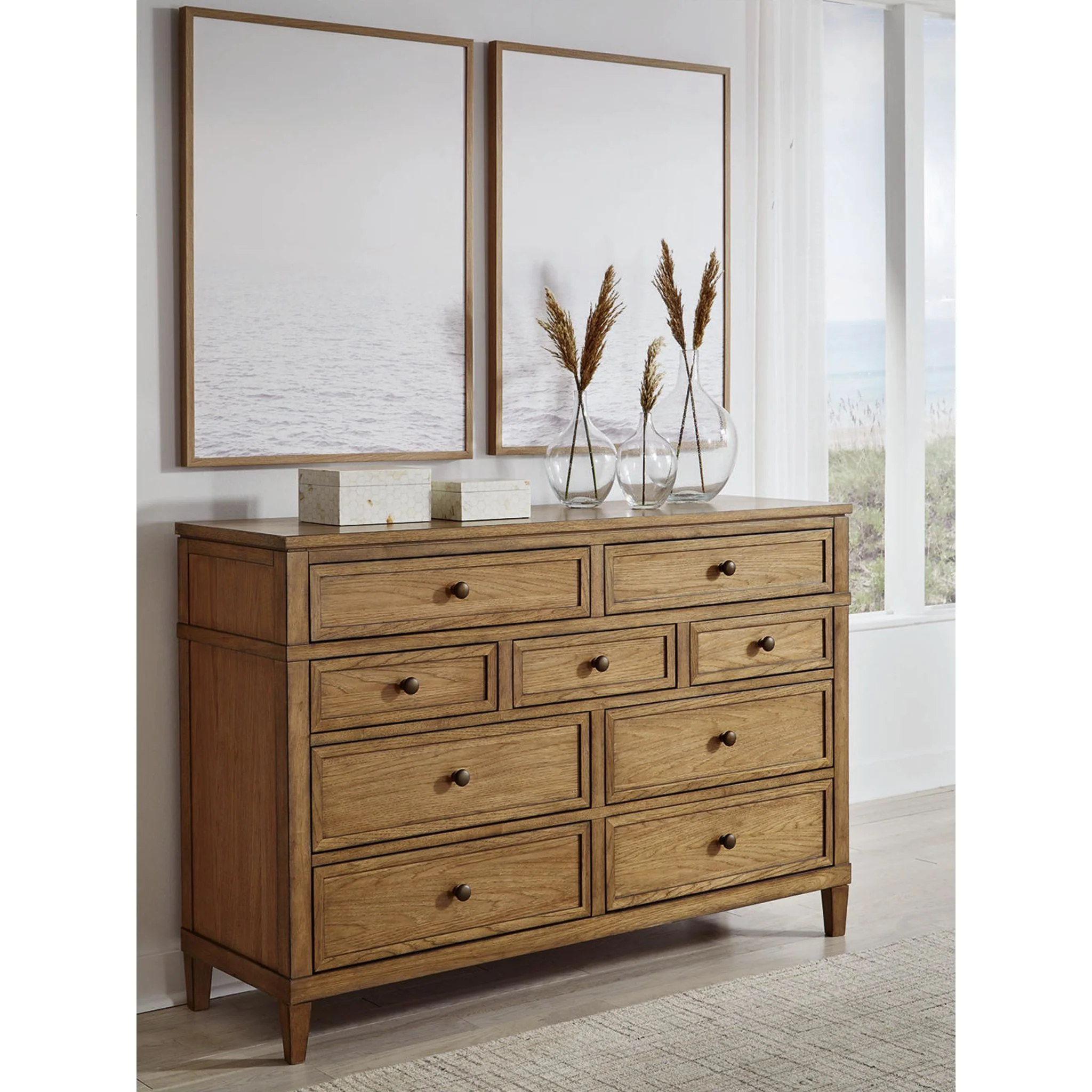 Sharlance Dresser - Brown - Image 2
