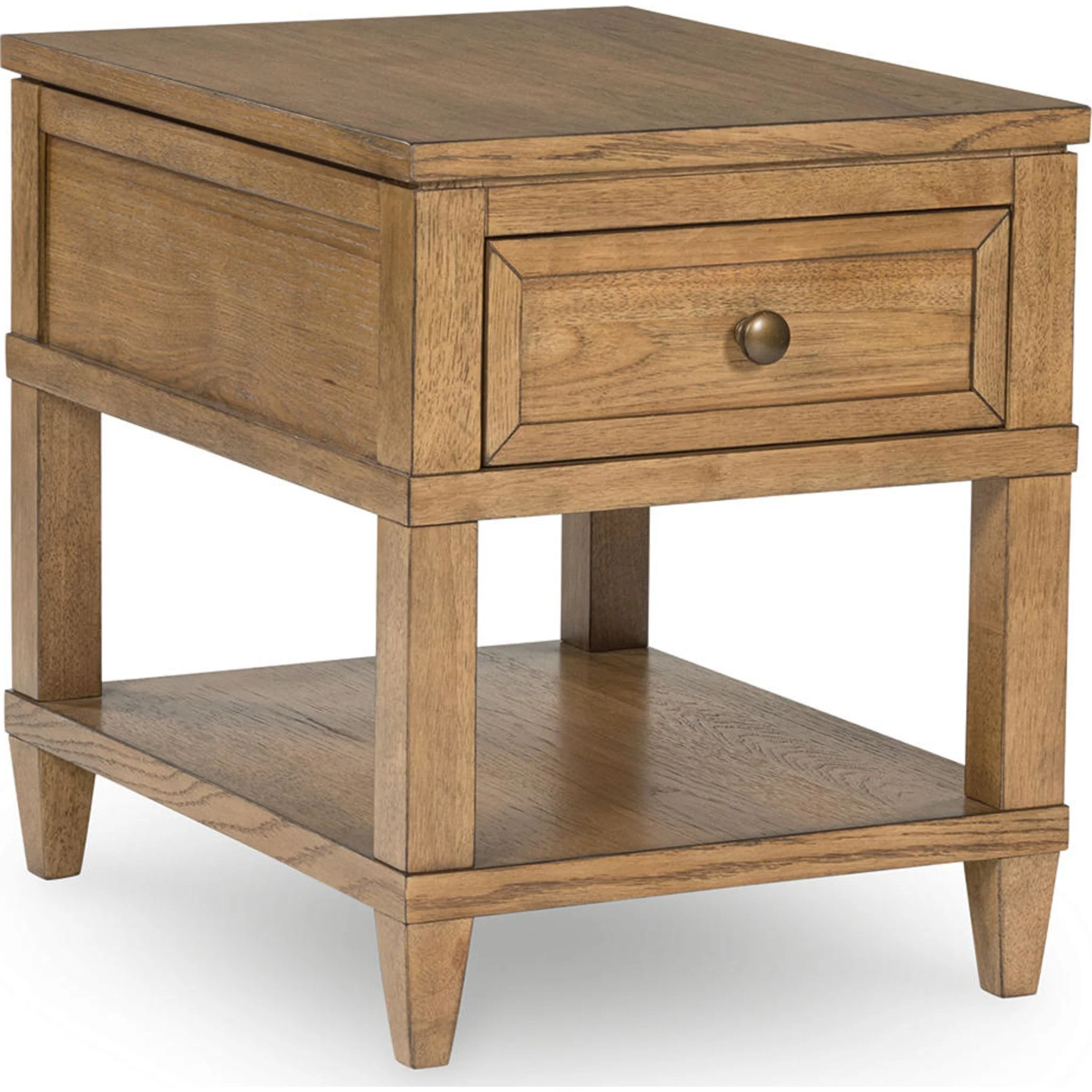 Sharlance End Table - Light Brown - Image 3