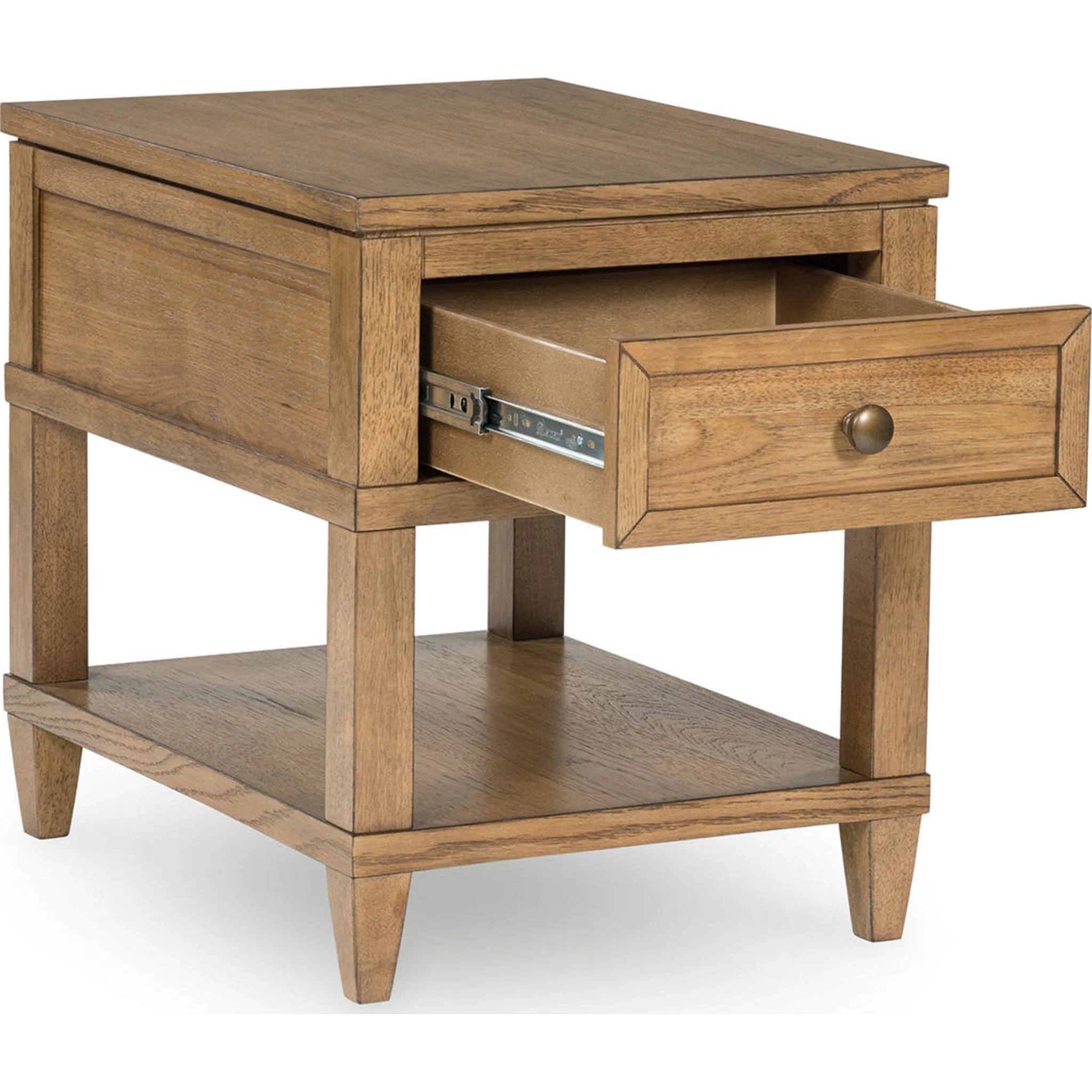 Sharlance End Table - Light Brown - Image 4