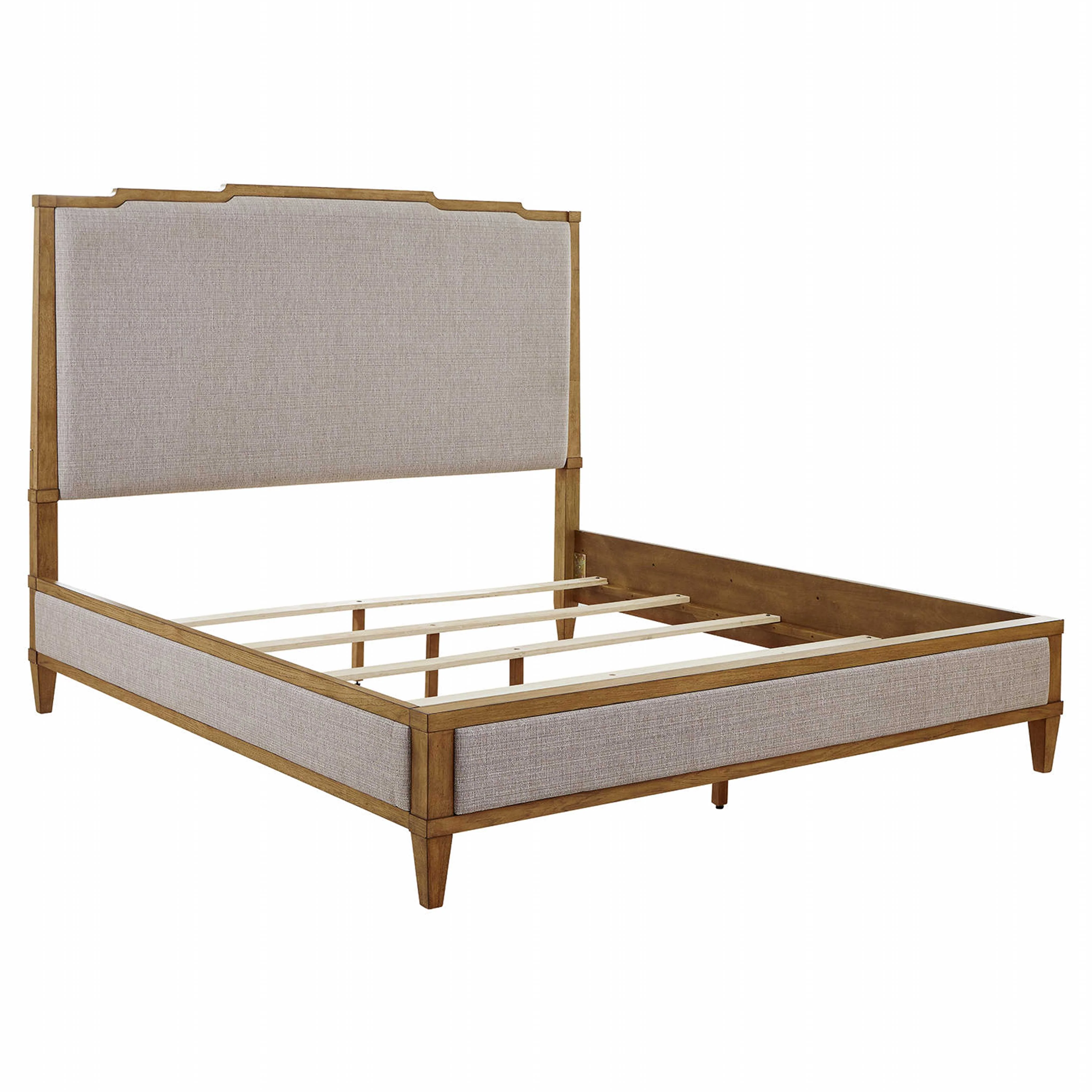 Sharlance Panel Bed - Green/Brown - Image 7