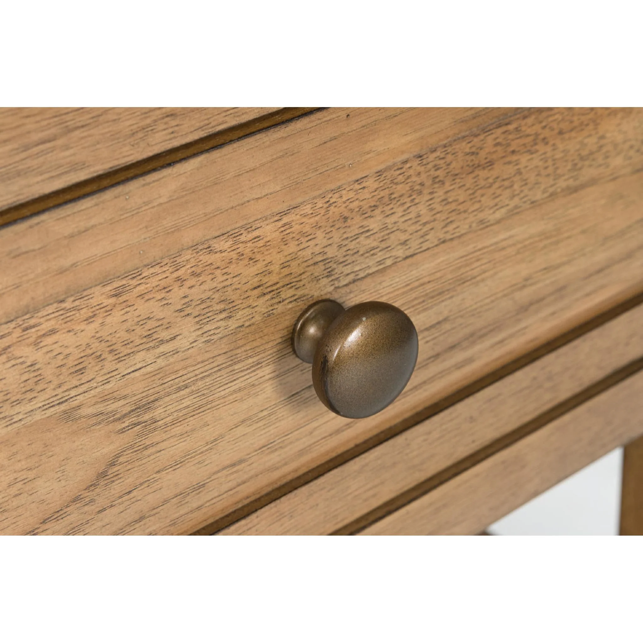 Sharlance Rectangle Lift Cocktail Table - Light Brown - Image 3
