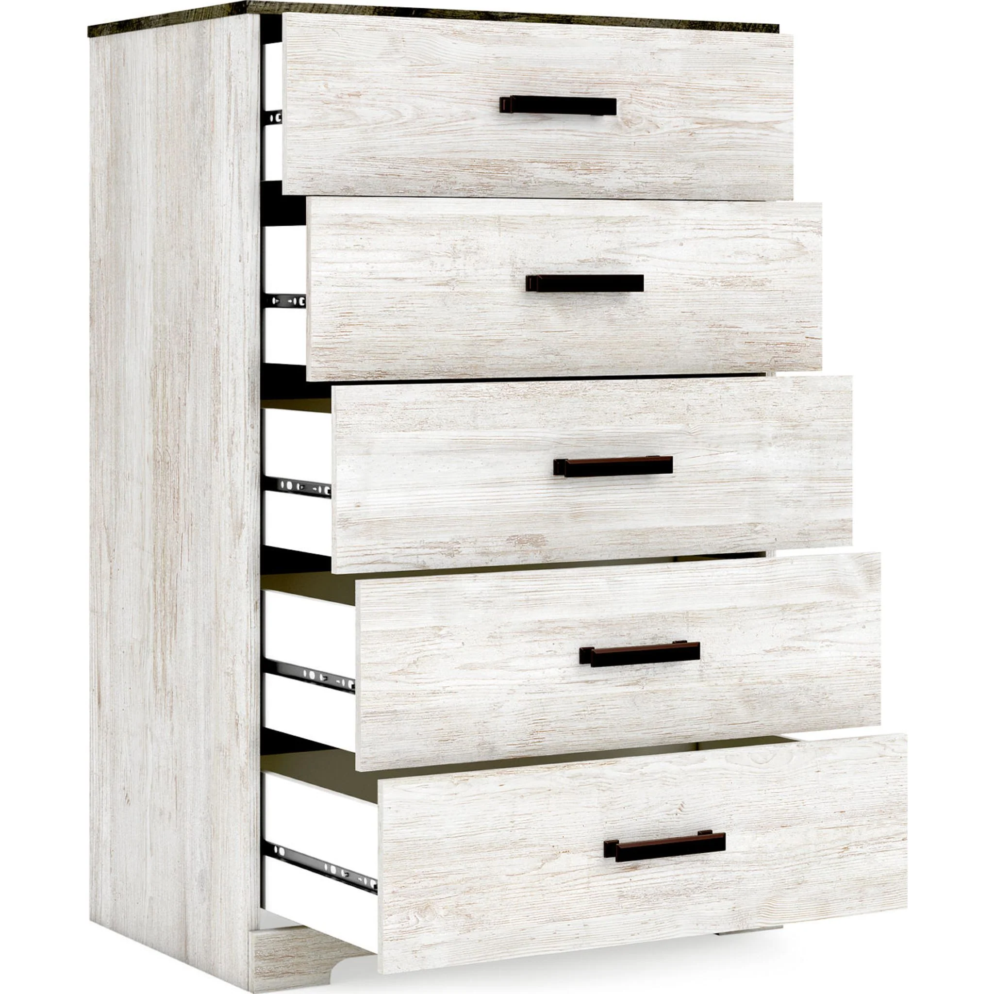 Shawburn Chest - Whitewash/Charcoal Gray - Image 13