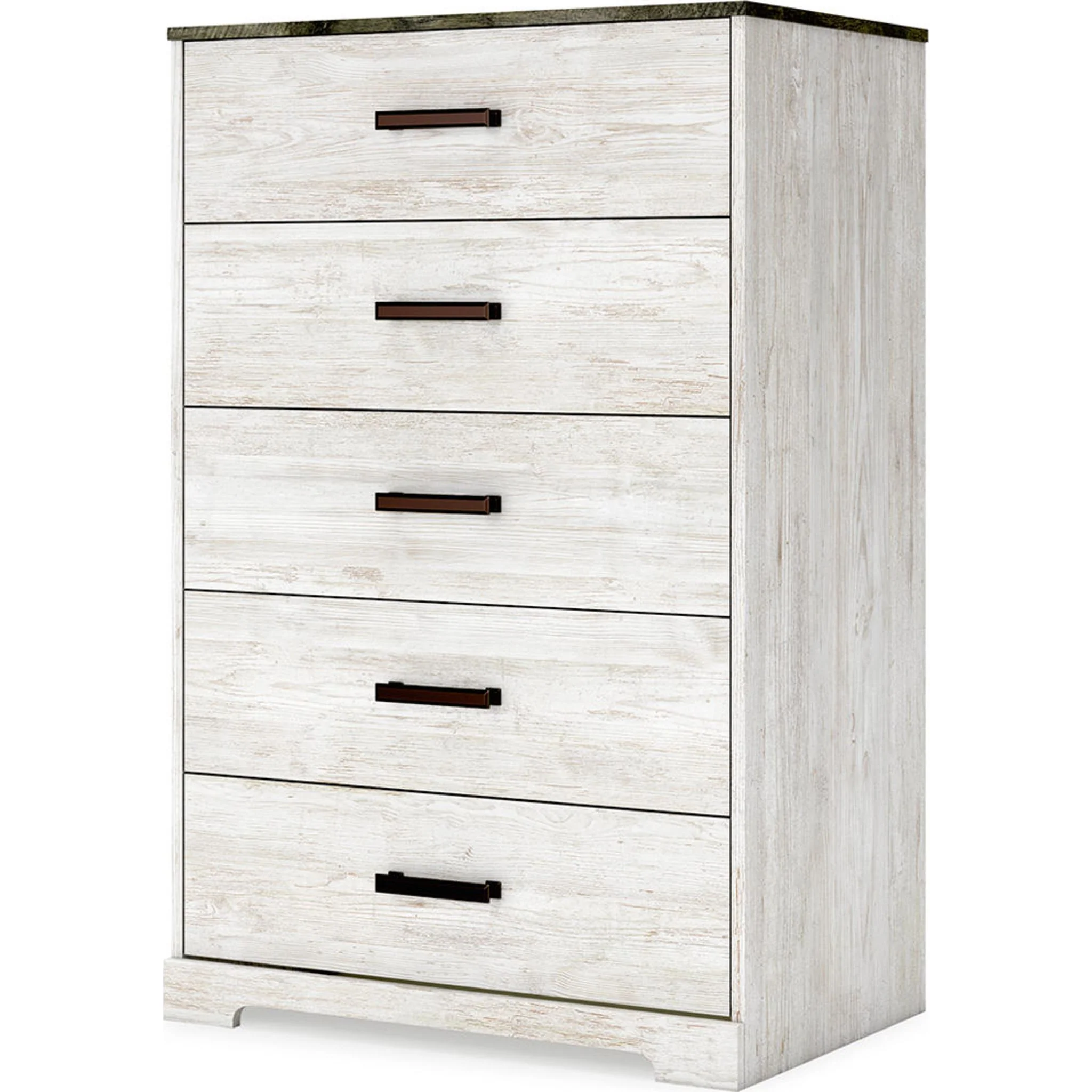 Shawburn Chest - Whitewash/Charcoal Gray - Image 2